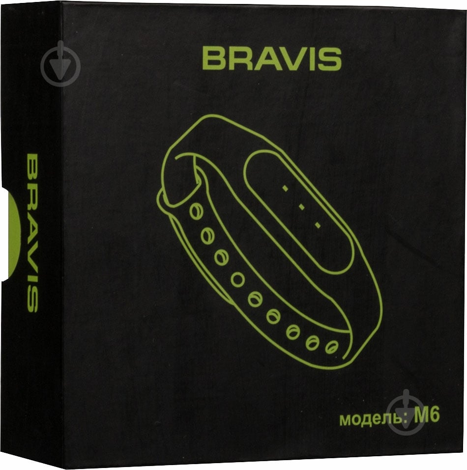 Фітнес-браслет Bravis M6 black - фото 10