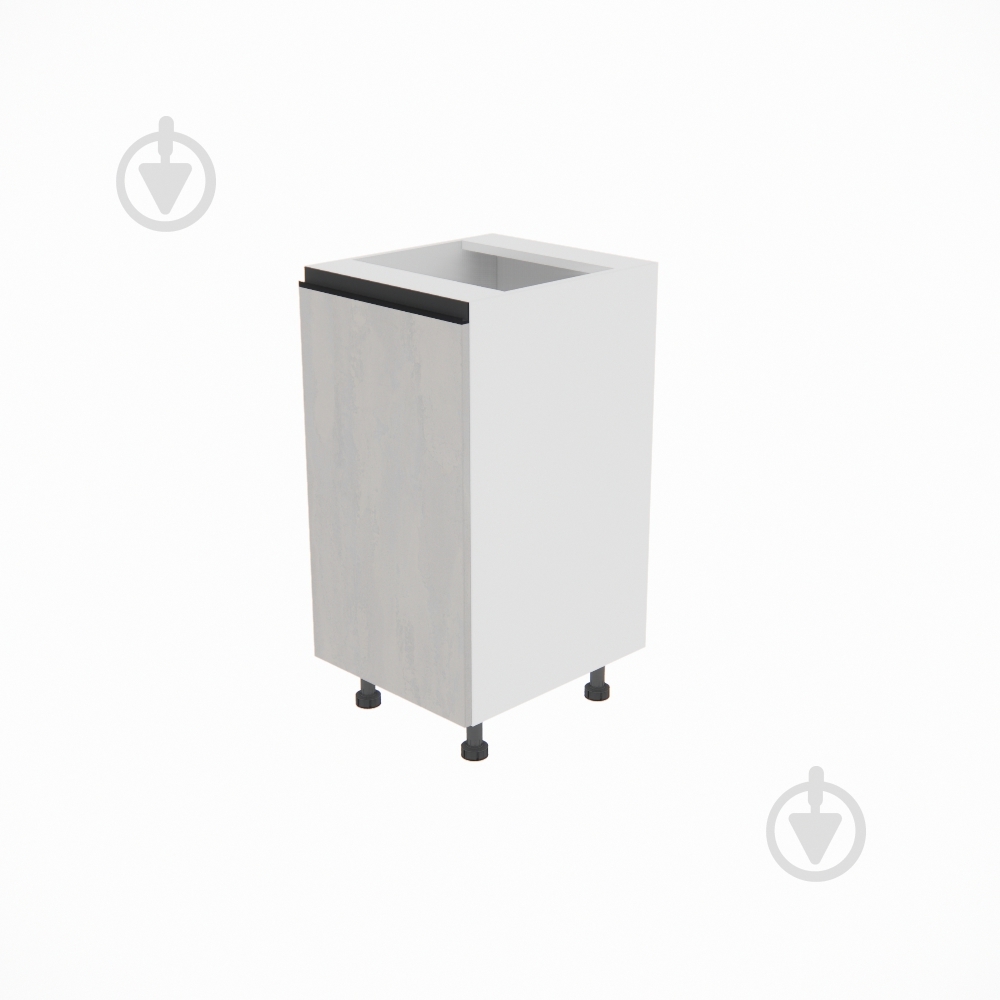 Тумба нижняя Софи (Н 40 правая) шелковый камень/белый Світ Меблів - фото 1 Тумба нижняя Софи (Н 40 правая) шелковый камень/белый Світ Меблів - фото 1