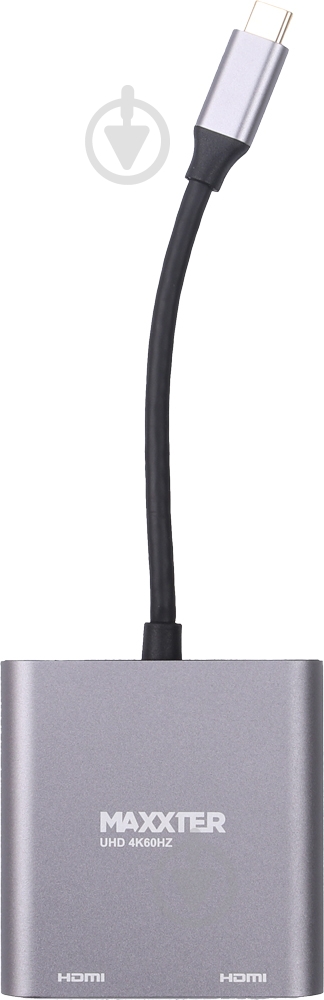 Переходник Maxxter серый (V-CM-2HDMI) - фото 3