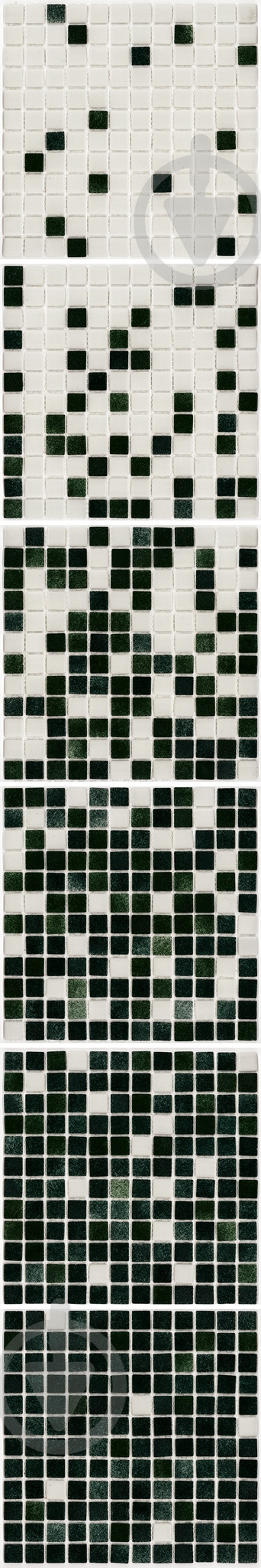 Мозаїка AquaMo Розтяжка MX25-1/01-2/12/13/14 (компл. із 6 шт) 31,7x191,2 см - фото 1 Мозаїка AquaMo Розтяжка MX25-1/01-2/12/13/14 (компл. із 6 шт) 31,7x191,2 см - фото 1