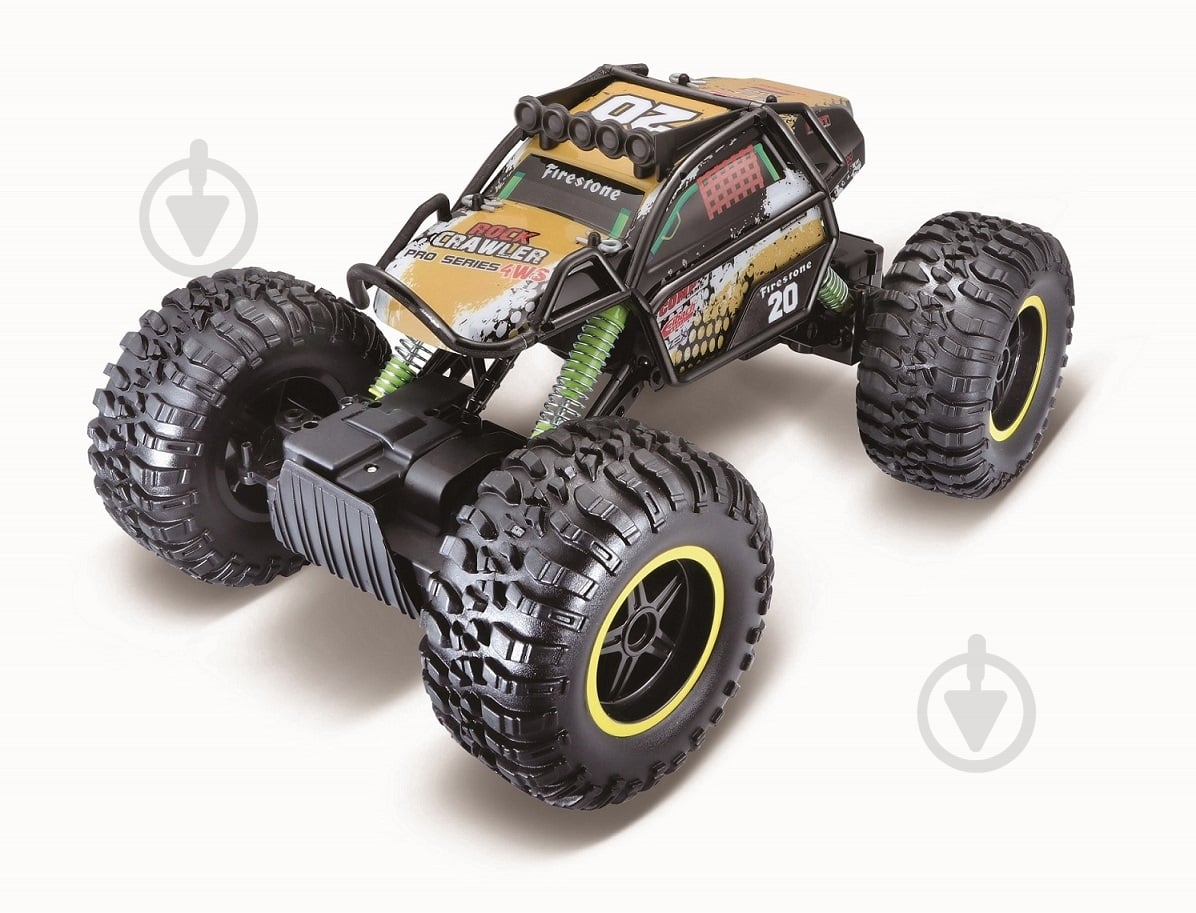 ᐉ Машинка на радіокеруванні Maisto Rock Crawler Pro 81334 black
