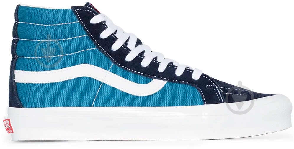 Кроссовки Vans VN0A4BVB5OC1 р.43 бело-голубо-темно-синий - фото 1