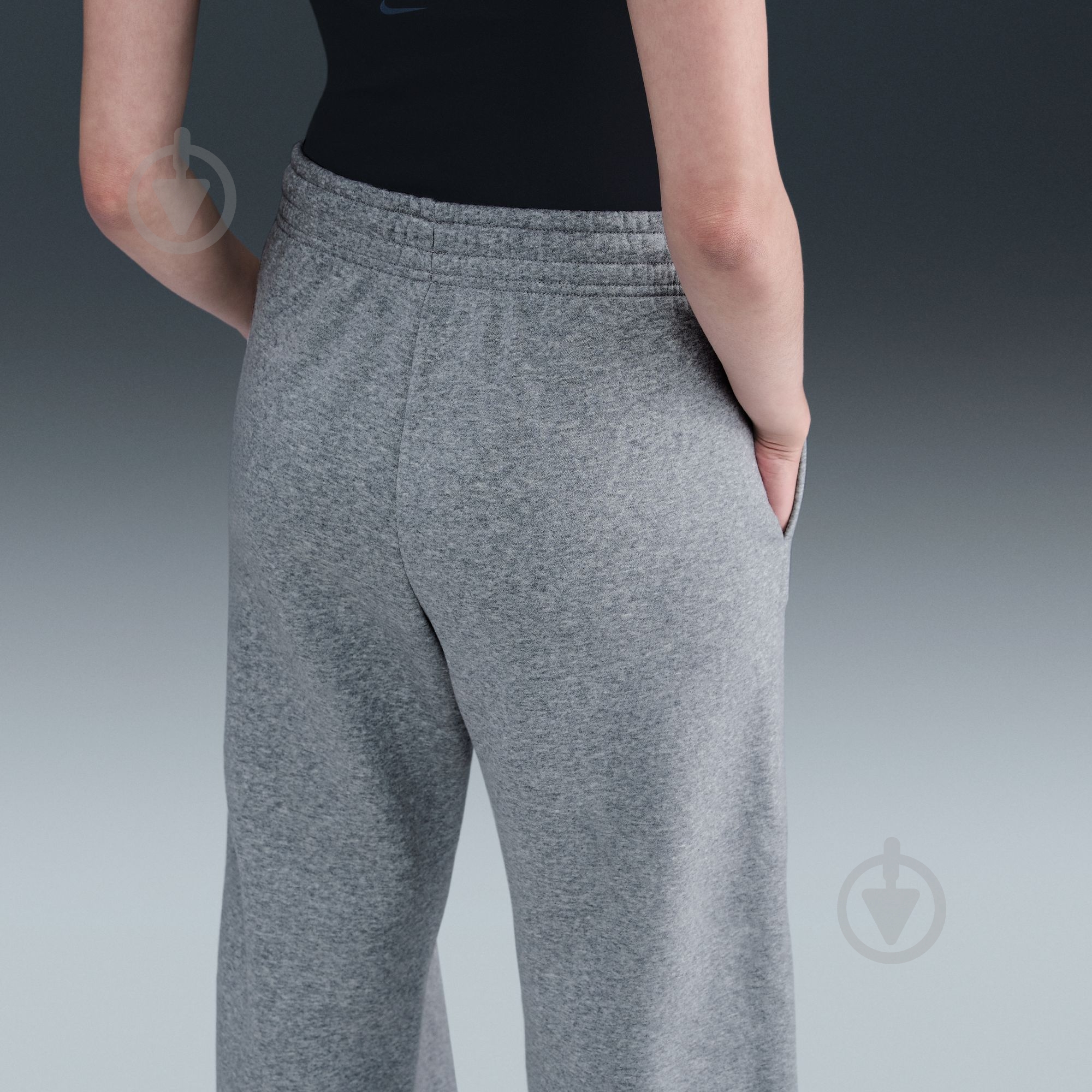 Штани Nike W NSW PHNX FLC HR PANT WIDE 2 IH1011-063 р. L сірий - фото 10 Штани Nike W NSW PHNX FLC HR PANT WIDE 2 IH1011-063 р. L сірий - фото 10