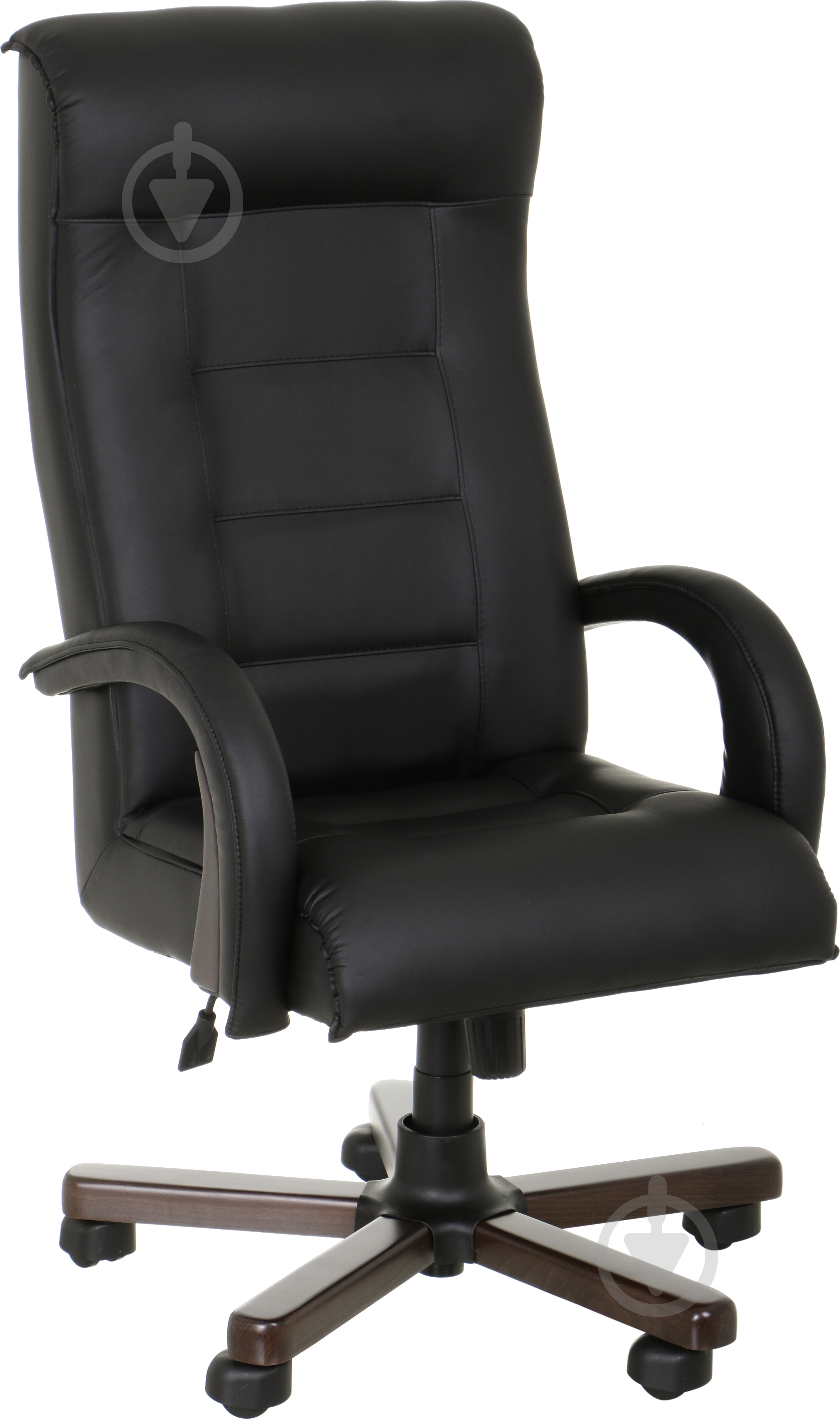 Кресло AMF Art Metal Furniture Роял Люкс орех Неаполь N-20 черный - фото 1