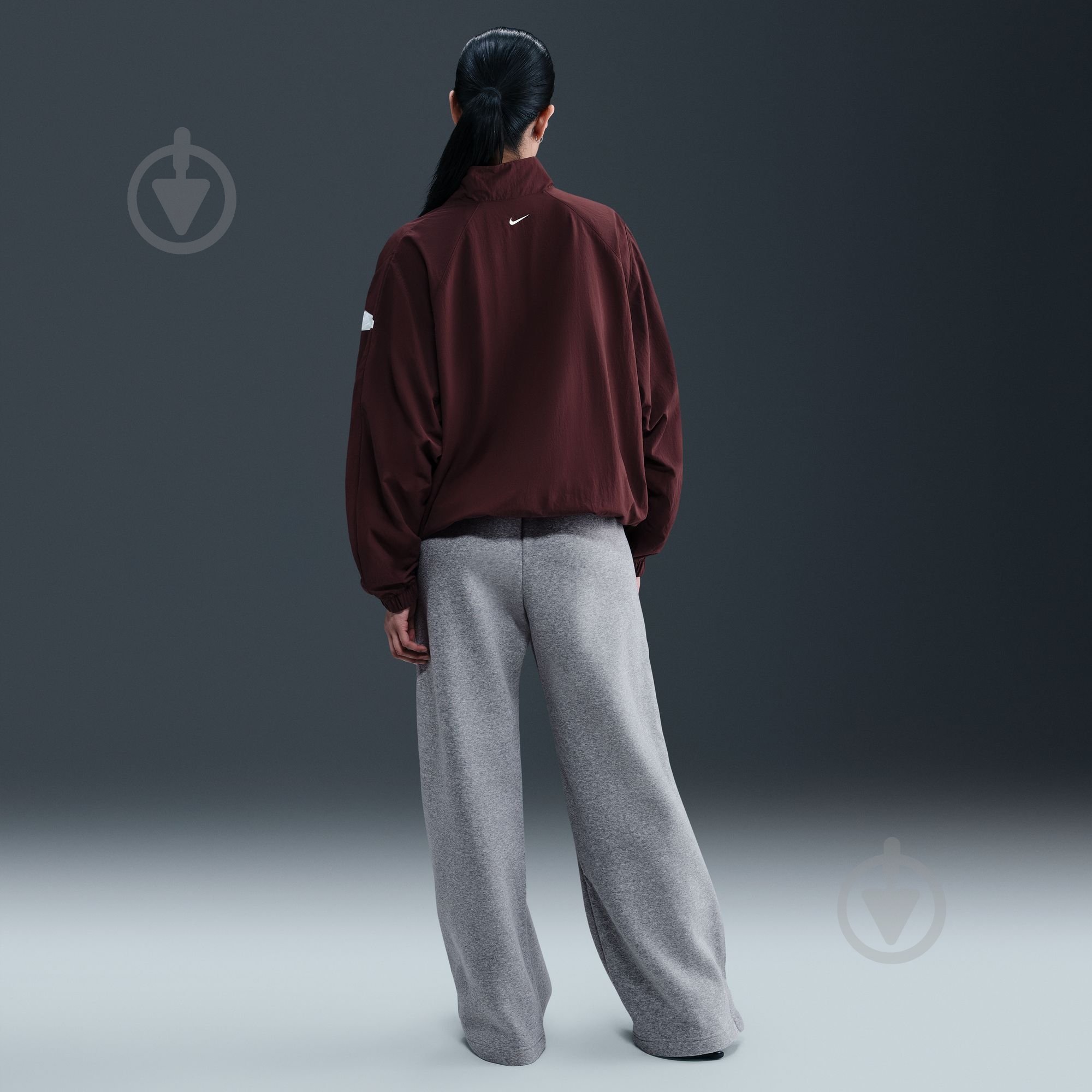 Штани Nike W NSW PHNX FLC HR PANT WIDE 2 IH1011-063 р. M сірий - фото 7 Штани Nike W NSW PHNX FLC HR PANT WIDE 2 IH1011-063 р. M сірий - фото 7