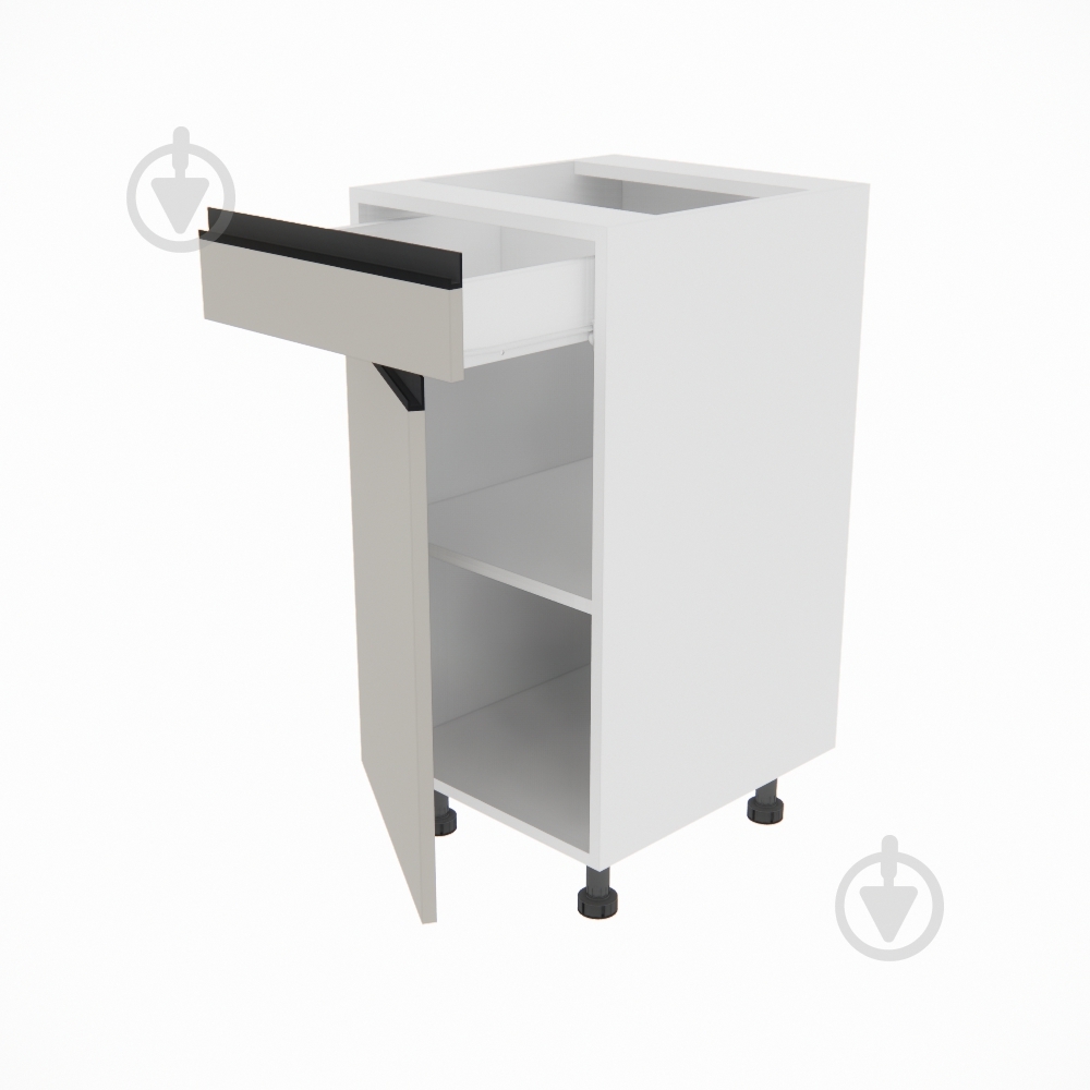 Тумба нижняя Софи (Н 40 ДШ правая) кашемир/белый Світ Меблів - фото 2 Тумба нижняя Софи (Н 40 ДШ правая) кашемир/белый Світ Меблів - фото 2