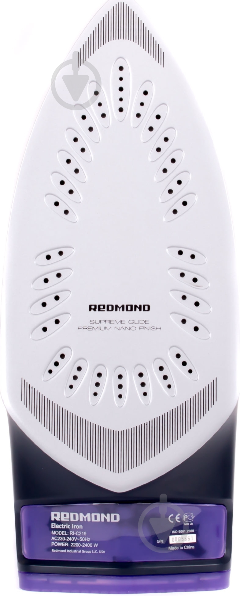 Утюг Redmond RI-C219 violet - фото 5