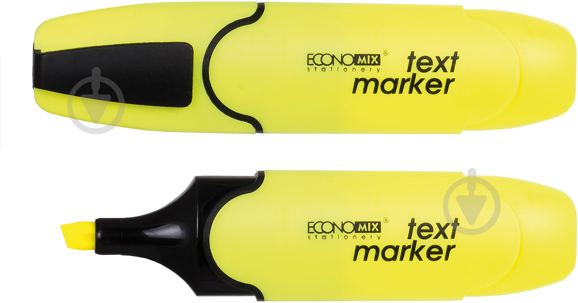 Маркер текстовый Economix 1-4.5 мм E11001-05 желтый - фото 1
