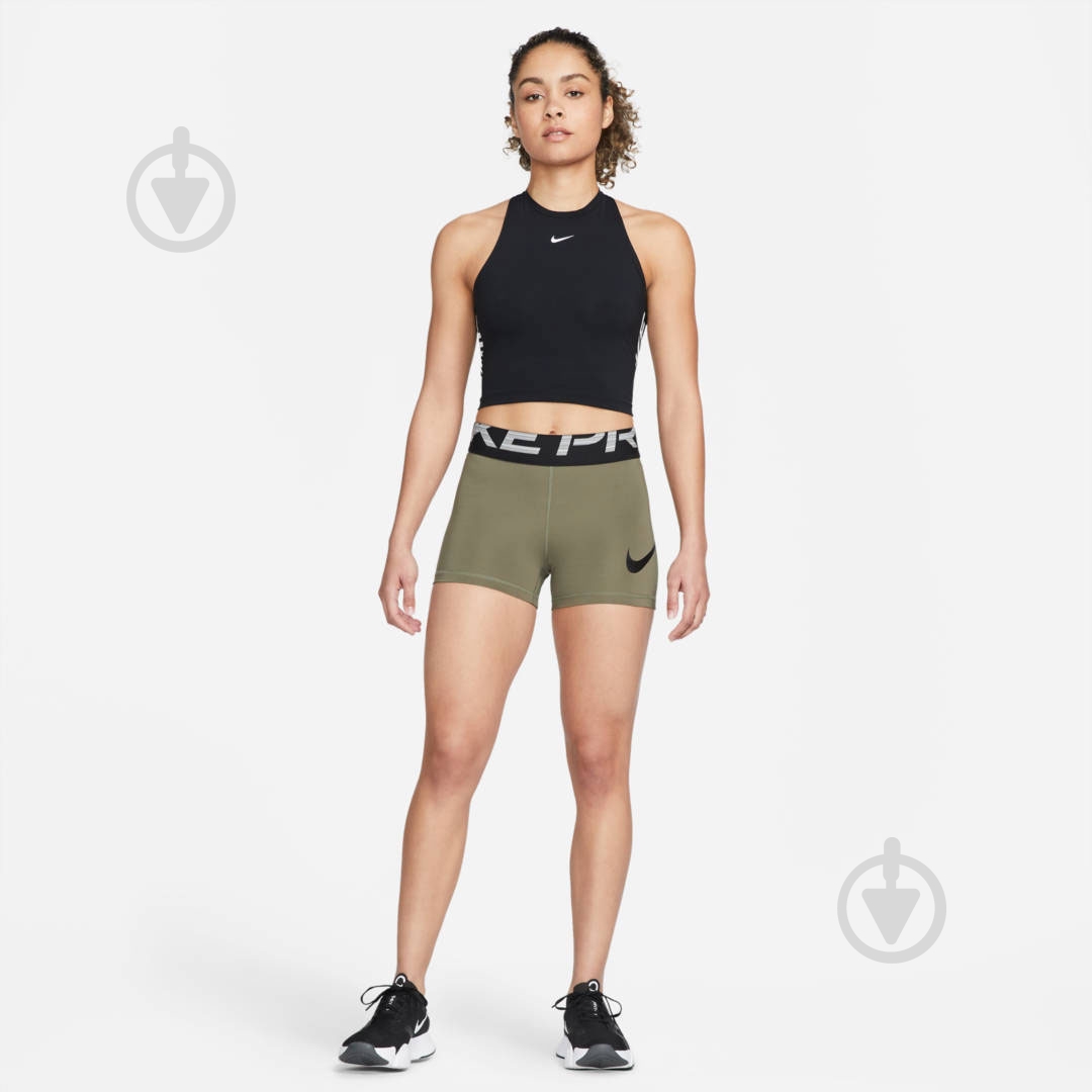 Лосины Nike DM7687-222 р.XS хаки - фото 5