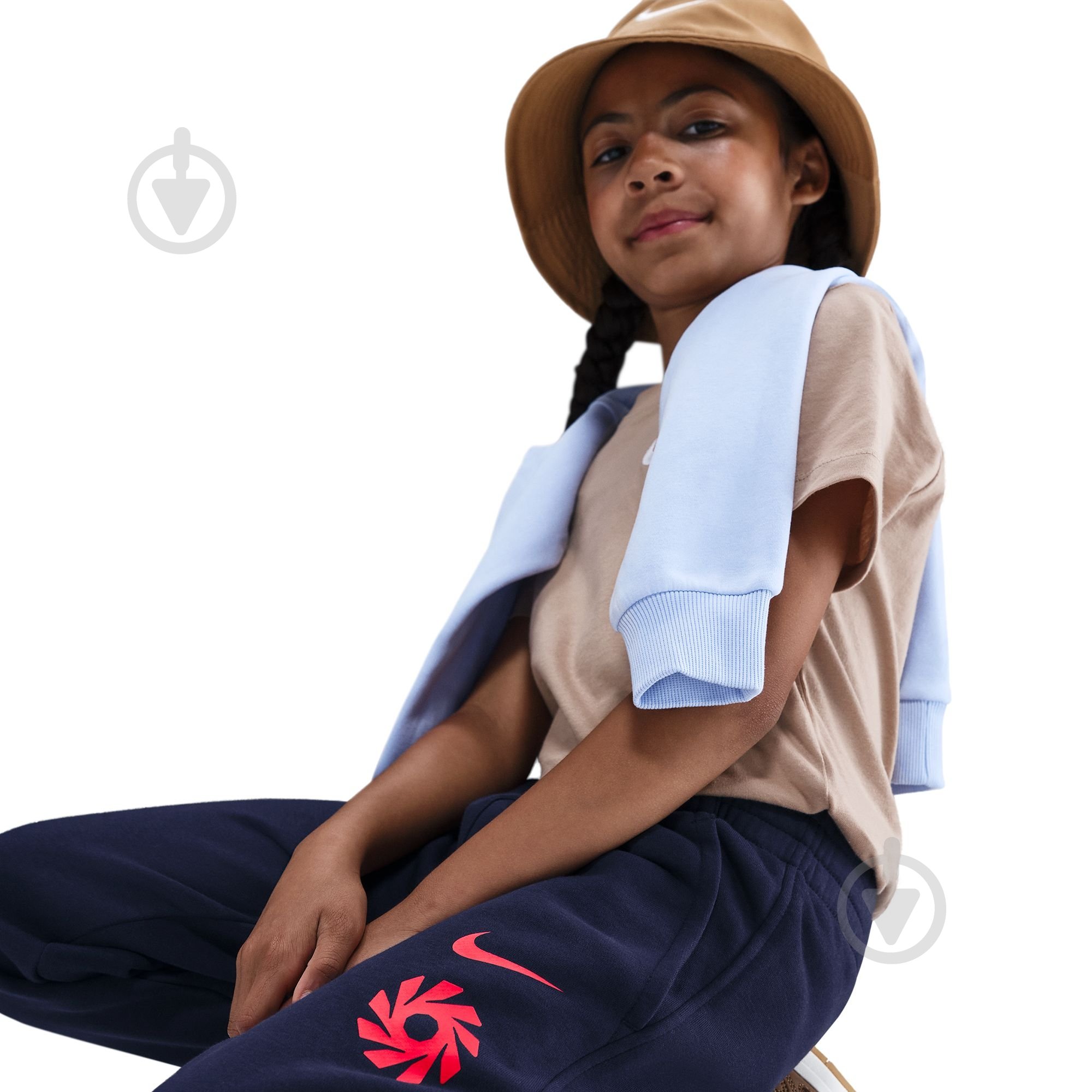 Брюки Nike EH K NK CLUB FLC JGGR -PD HV0211-498 р. S голубой - фото 6 Брюки Nike EH K NK CLUB FLC JGGR -PD HV0211-498 р. S голубой - фото 6