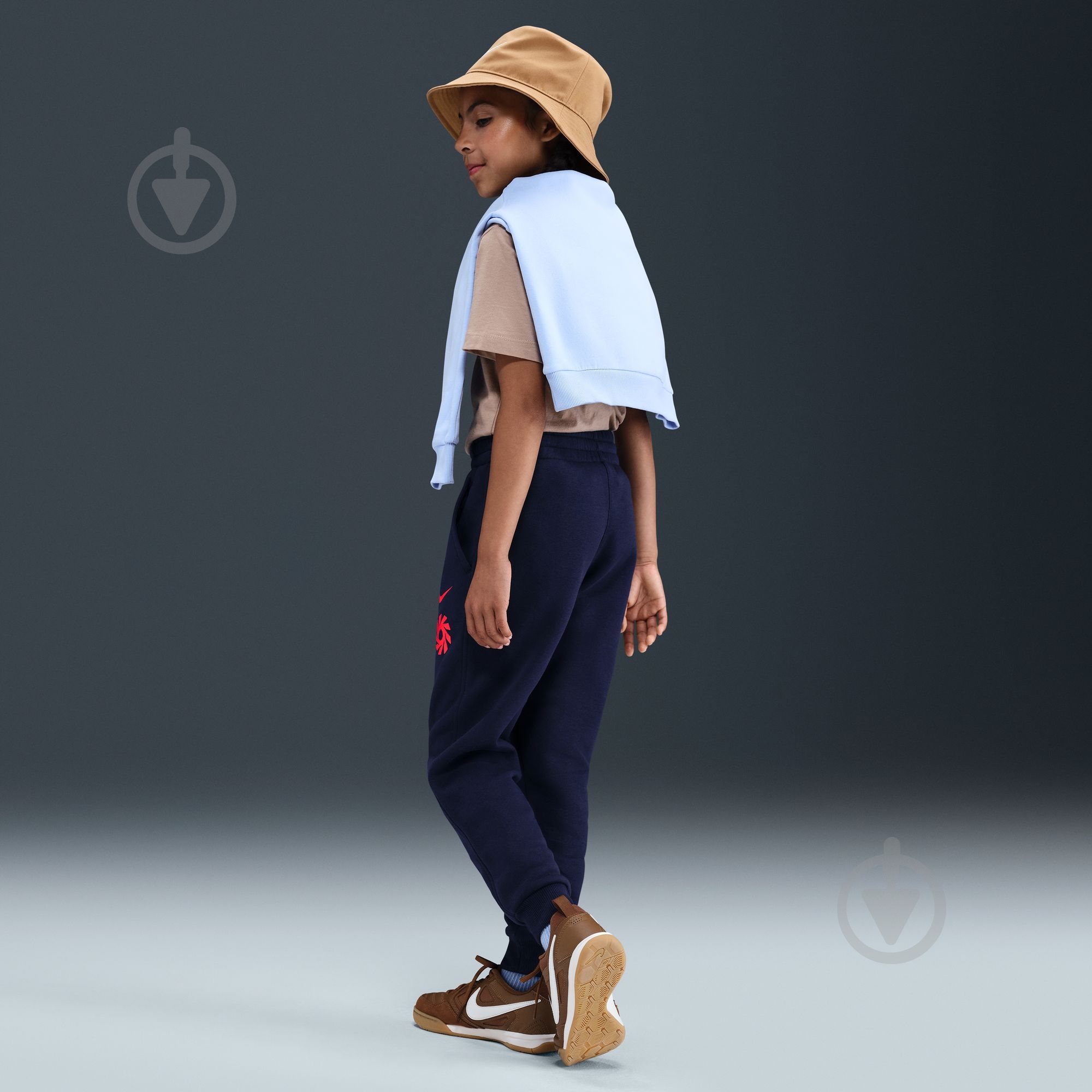 Брюки Nike EH K NK CLUB FLC JGGR -PD HV0211-498 р. S голубой - фото 7 Брюки Nike EH K NK CLUB FLC JGGR -PD HV0211-498 р. S голубой - фото 7