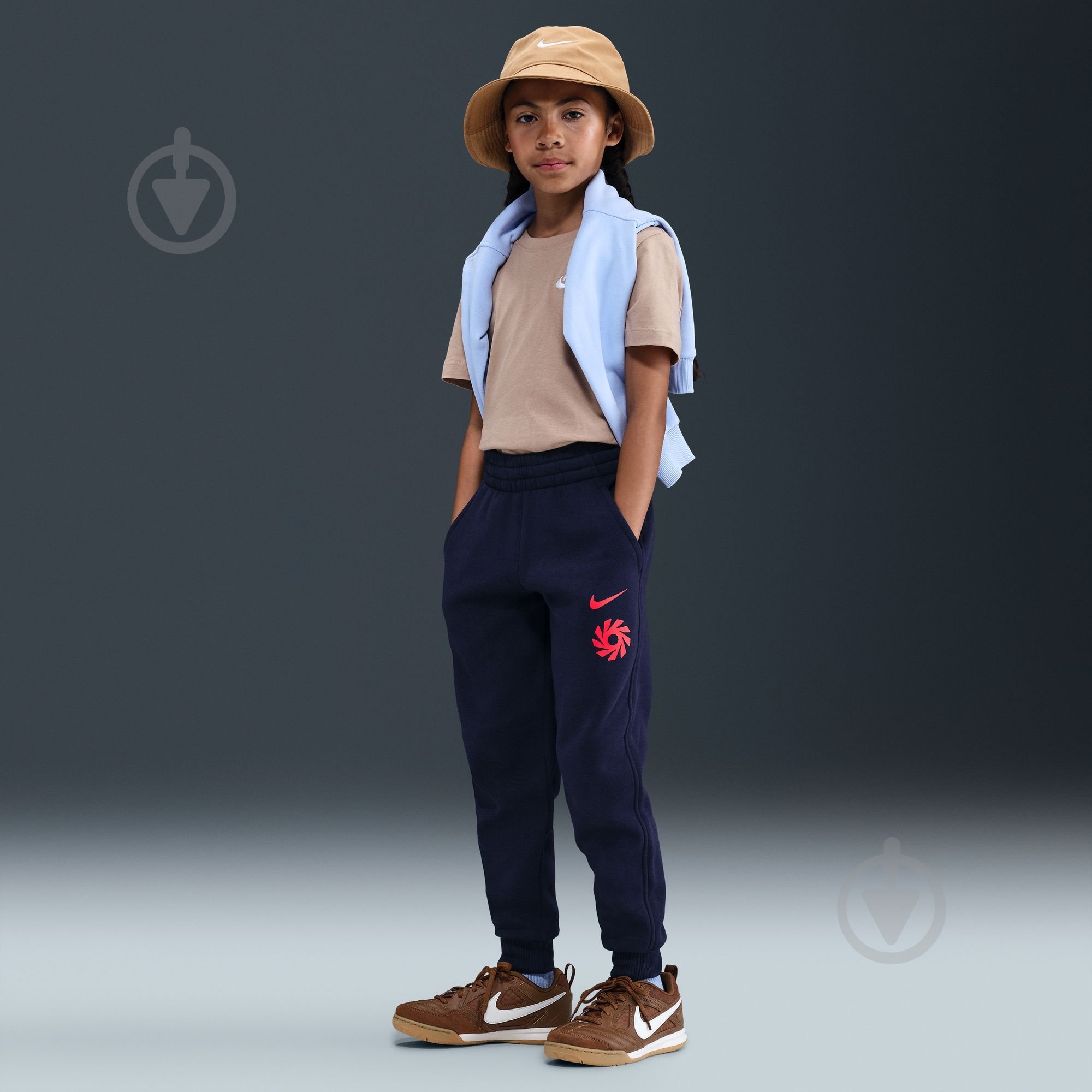 Брюки Nike EH K NK CLUB FLC JGGR -PD HV0211-498 р. S голубой - фото 8 Брюки Nike EH K NK CLUB FLC JGGR -PD HV0211-498 р. S голубой - фото 8