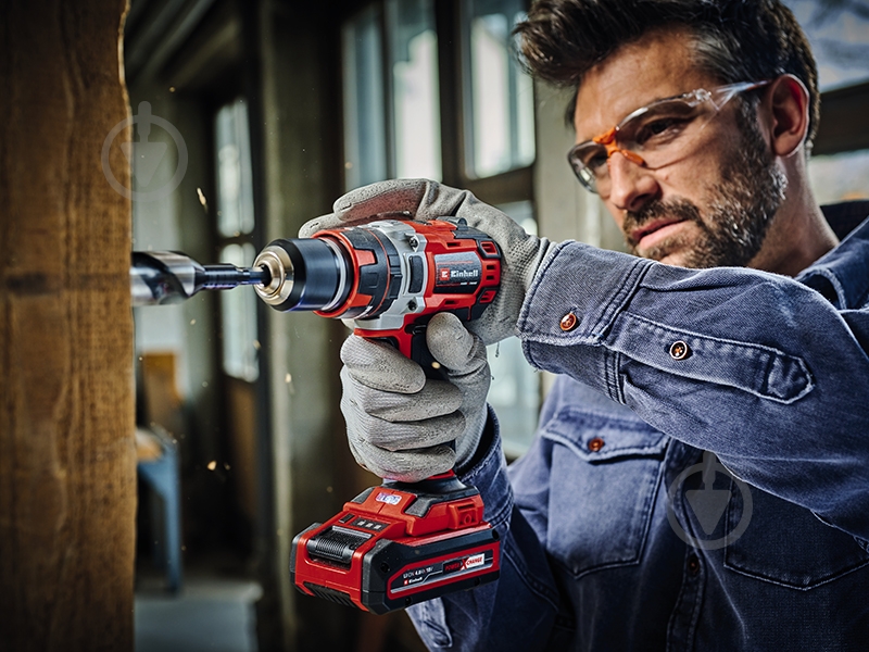 Шуруповерт ударный аккумуляторный Einhell TP-CD 18/50 Li-i BL - Solo 4513942 - фото 3