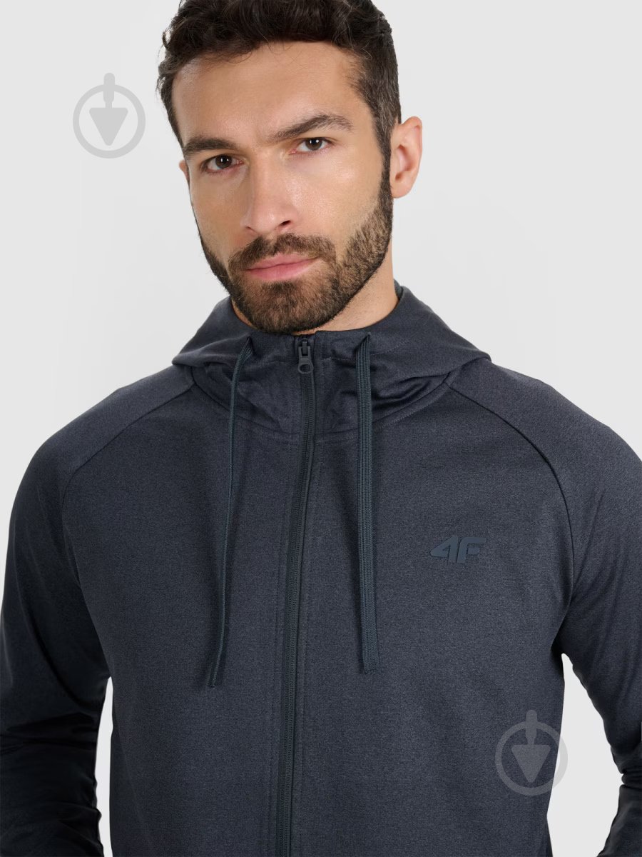 Джемпер 4F 4FWMM00TFSWM654-22M р.M сірий - фото 3 Джемпер 4F 4FWMM00TFSWM654-22M р.M сірий - фото 3