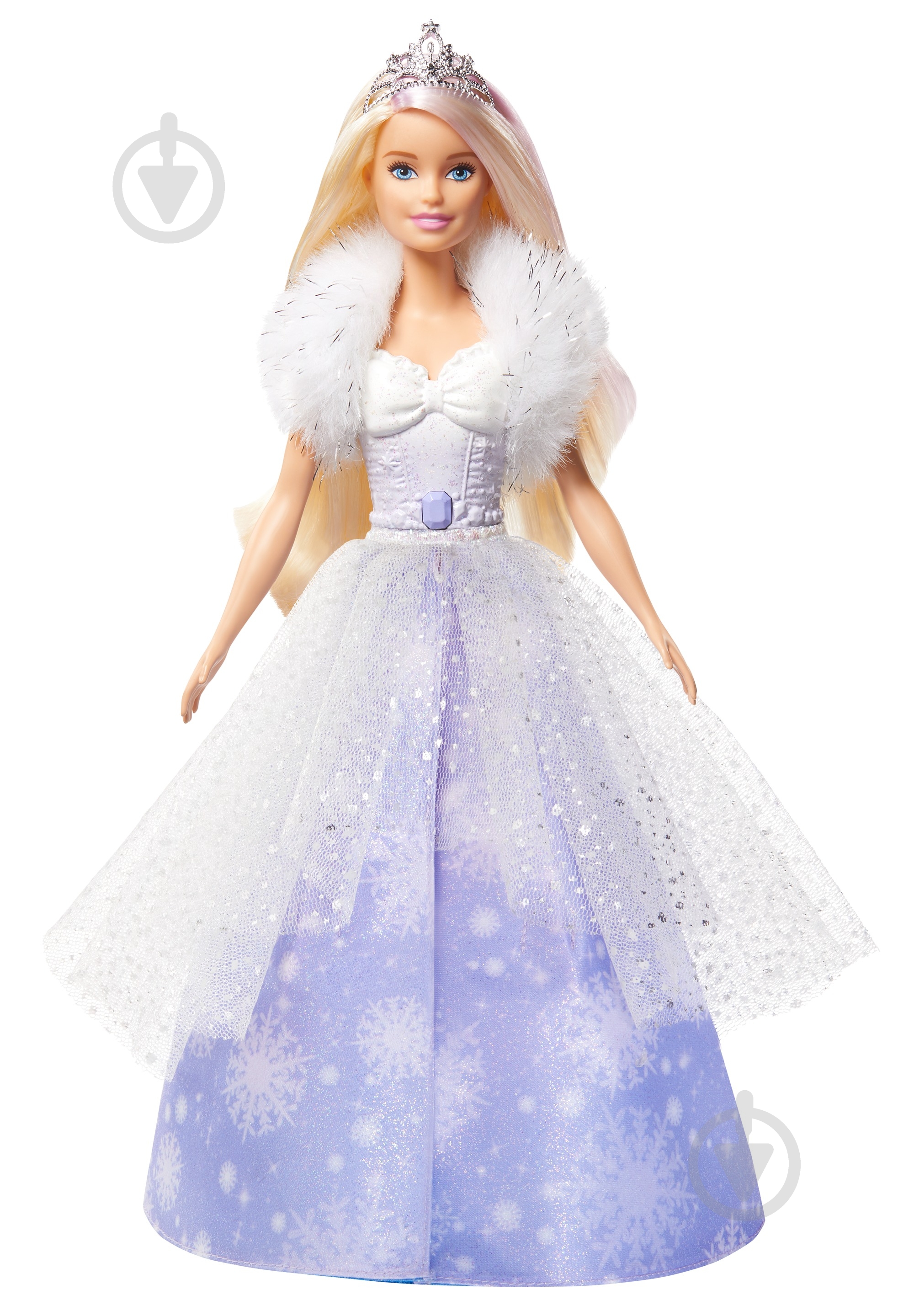 Лялька Barbie Dreamtopia Зимова принцеса GKH26 - фото 1