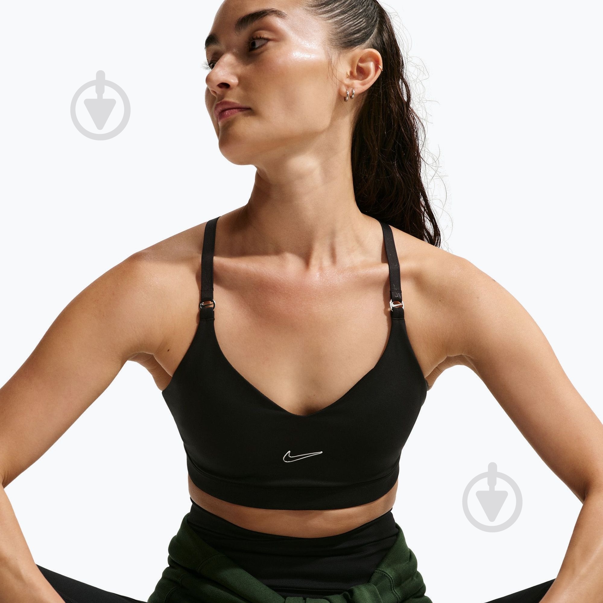Бра Nike IO1287-010 р.XL чорний - фото 2