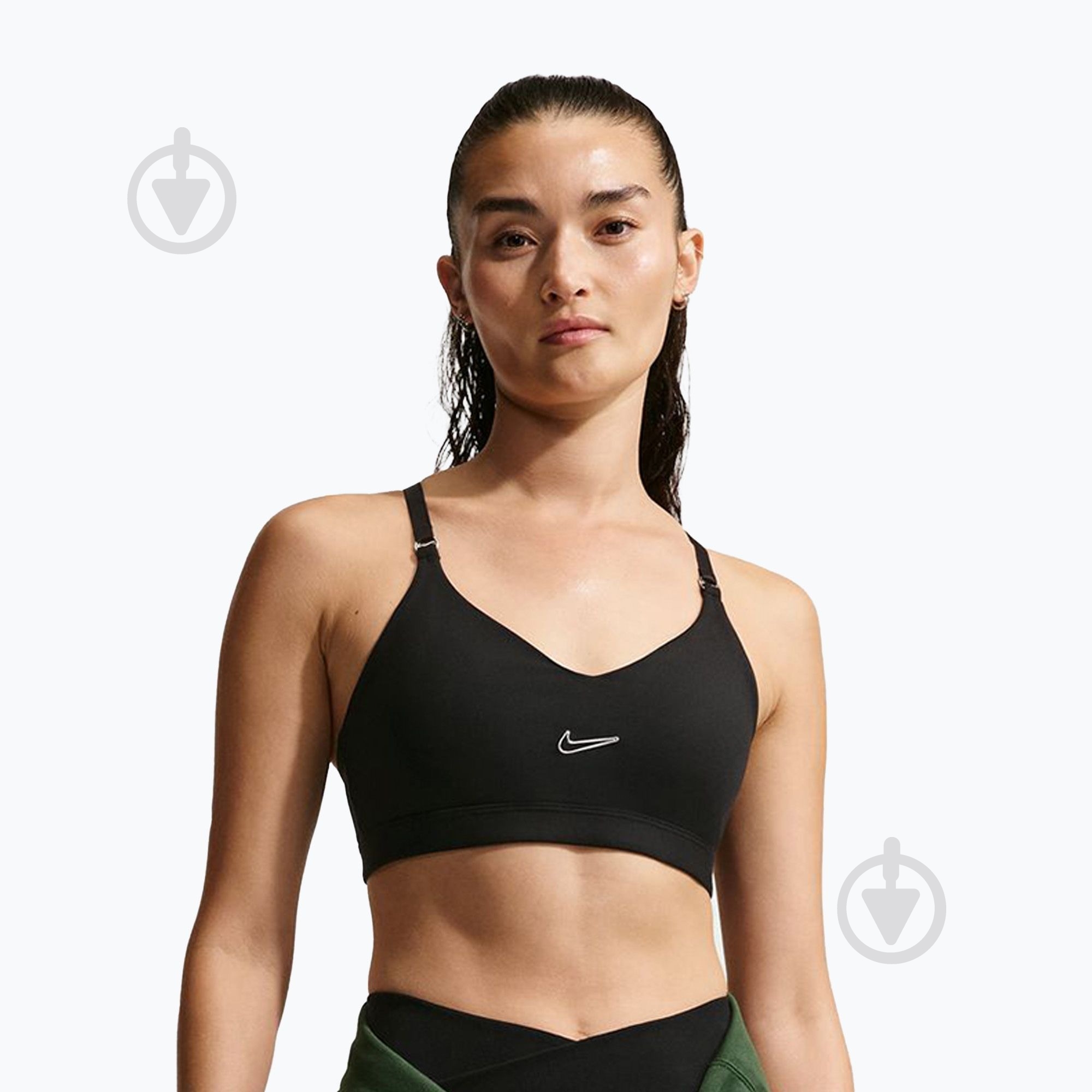Бра Nike IO1287-010 р.XL чорний - фото 6