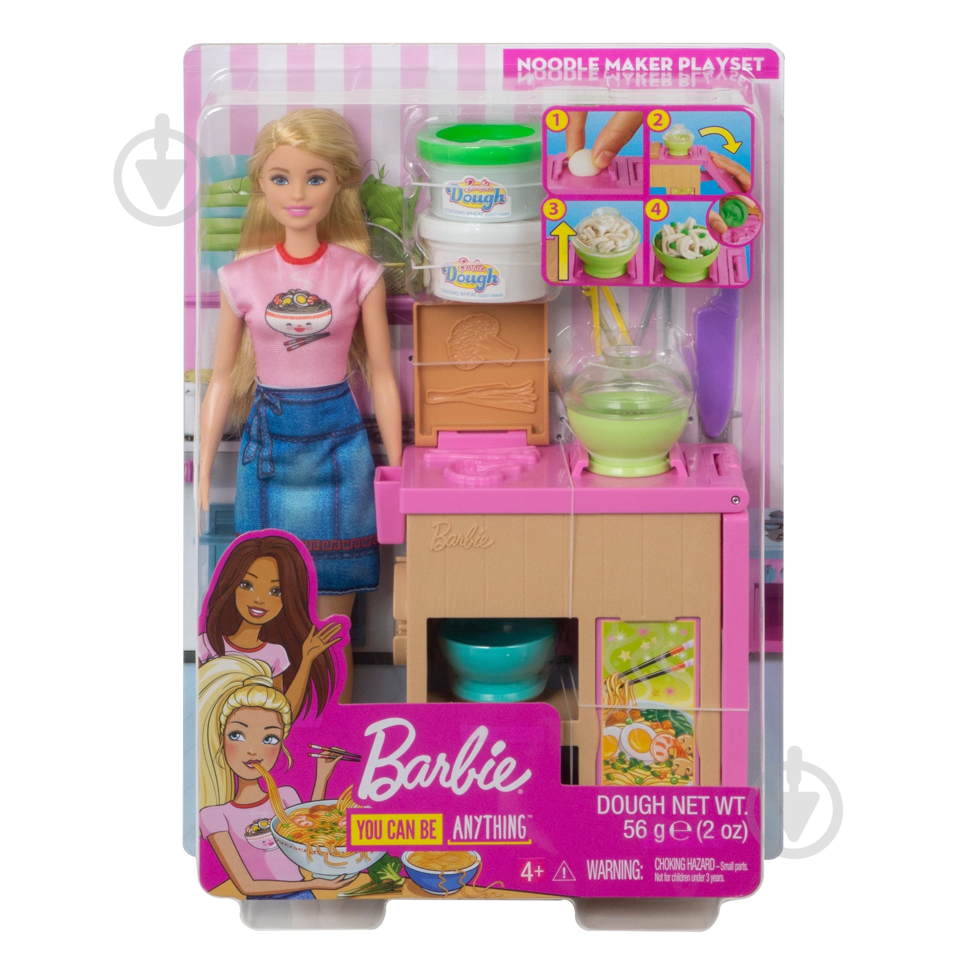 Игровой набор Barbie Приготовление лапши GHK43 - фото 1