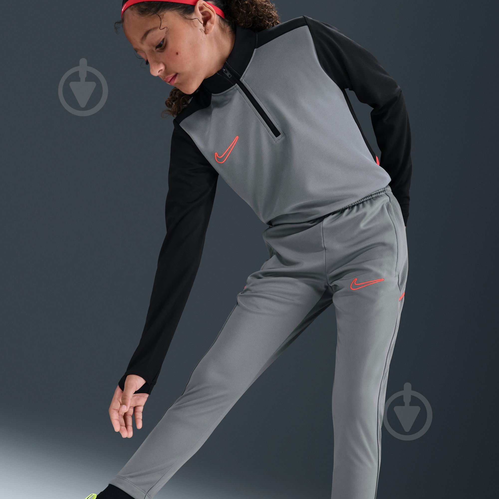 Брюки Nike K NK DF ACD25 PANT KPZ -PD HJ3720-066 р. XL серый - фото 11