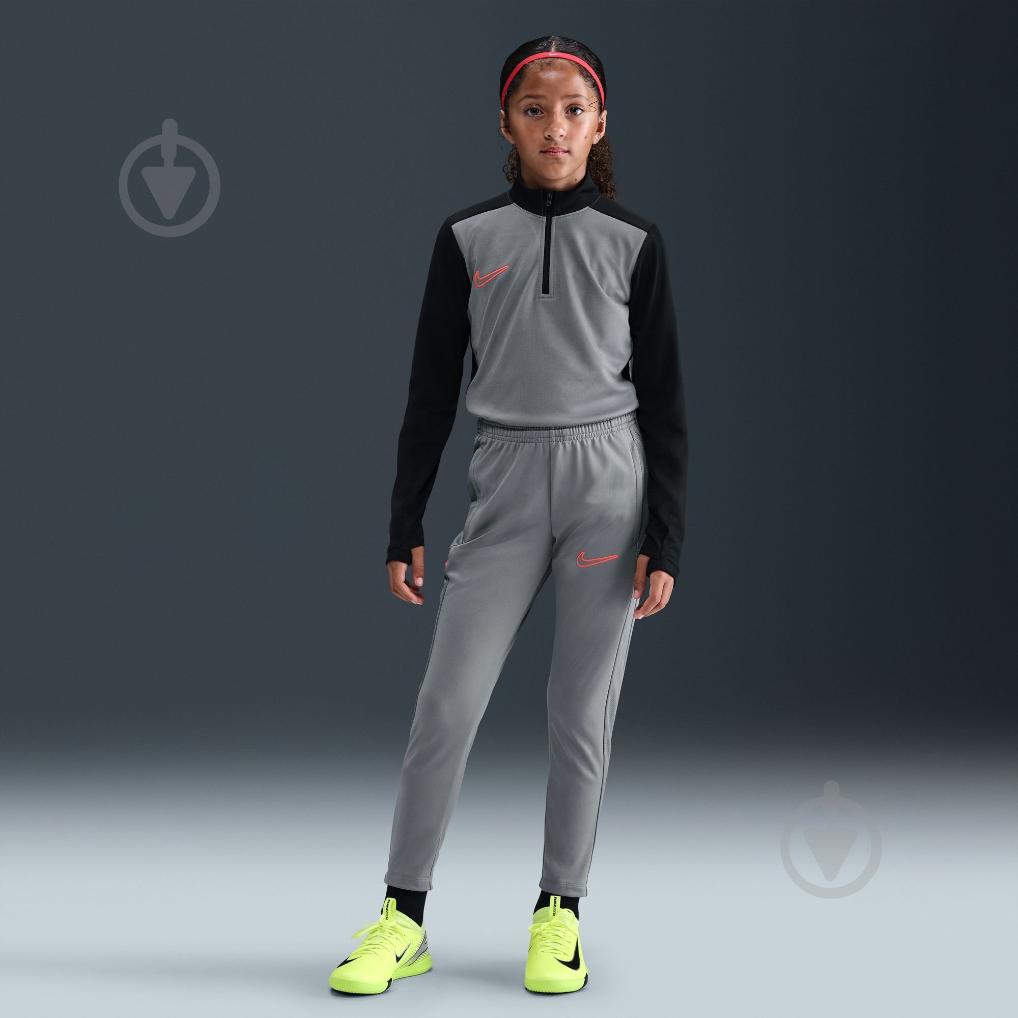 Брюки Nike K NK DF ACD25 PANT KPZ -PD HJ3720-066 р. XL серый - фото 8