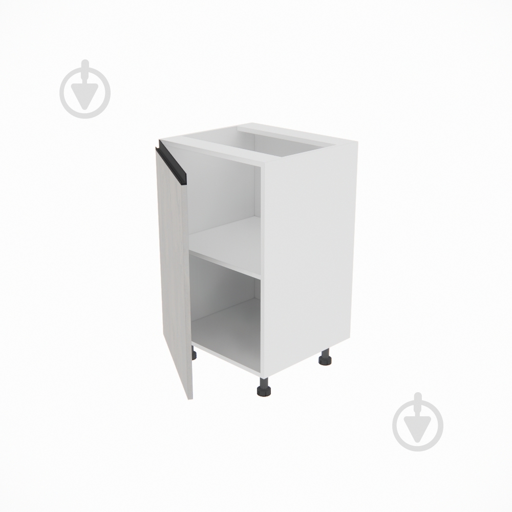 Тумба нижня Софі (Н 50 права) шовковий камінь/білий Світ Меблів - фото 2 Тумба нижня Софі (Н 50 права) шовковий камінь/білий Світ Меблів - фото 2