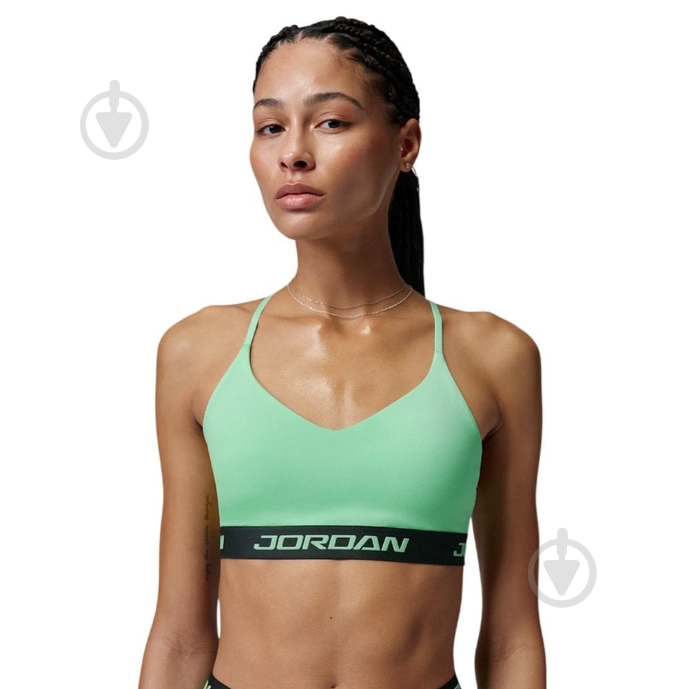 Бра Nike IF2255-342 р.XS зеленый - фото 1