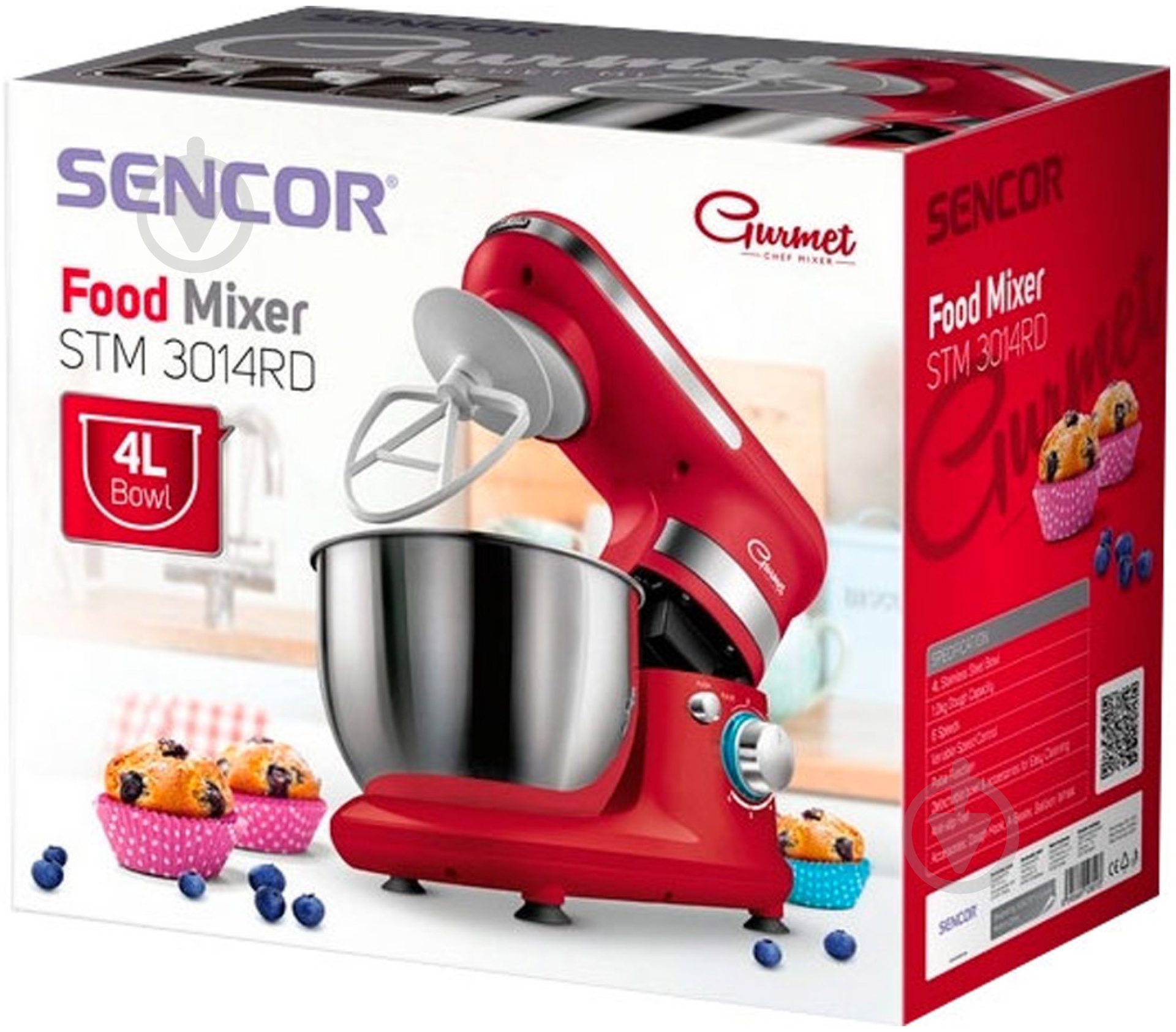 Міксер планетарний Sencor STM3014RD - фото 5