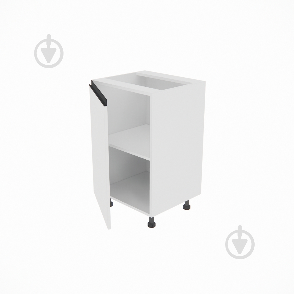 Тумба нижня Софі (Н 50 права) білий/білий Світ Меблів - фото 2 Тумба нижня Софі (Н 50 права) білий/білий Світ Меблів - фото 2