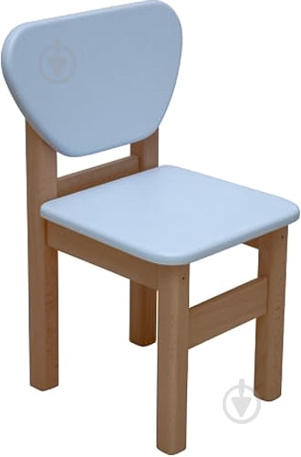 Стул детский деревянный Veres 30.2.16 голубой - фото 1