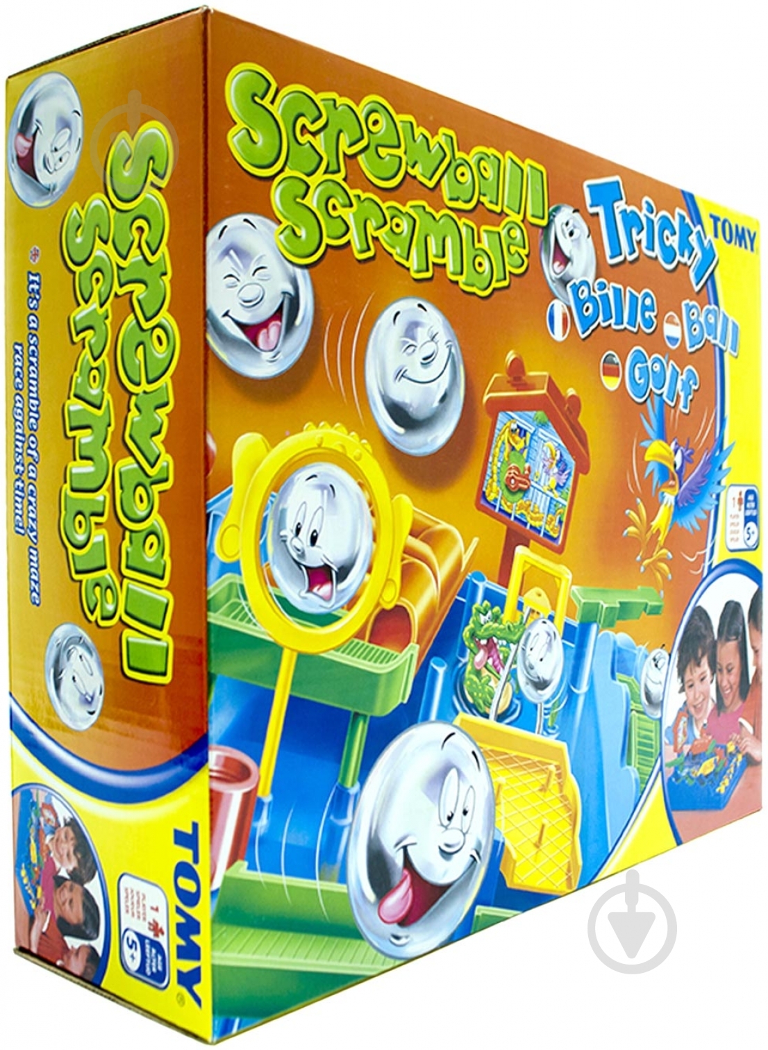 Игра настольная Tomy Веселый шарик 7070 - фото 2 Игра настольная Tomy Веселый шарик 7070 - фото 2