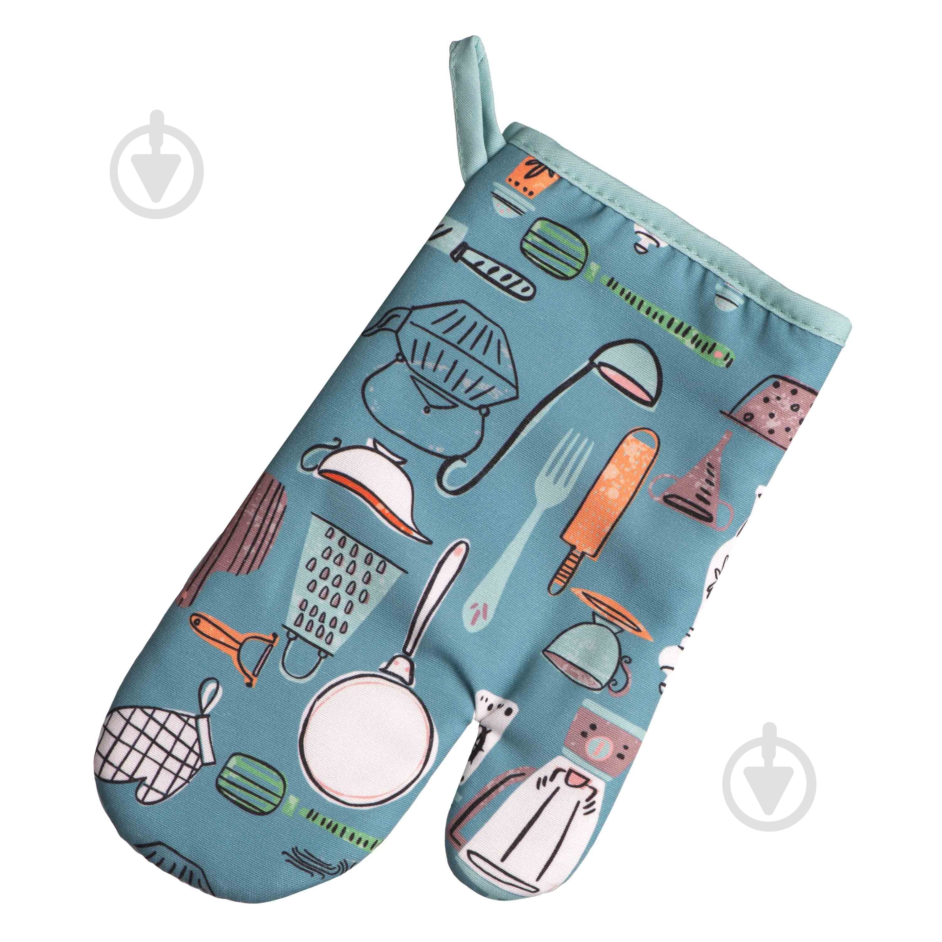 Рукавица Cookery ART05CK 17x28 см голубой Ardesto - фото 2 Рукавица Cookery ART05CK 17x28 см голубой Ardesto - фото 2