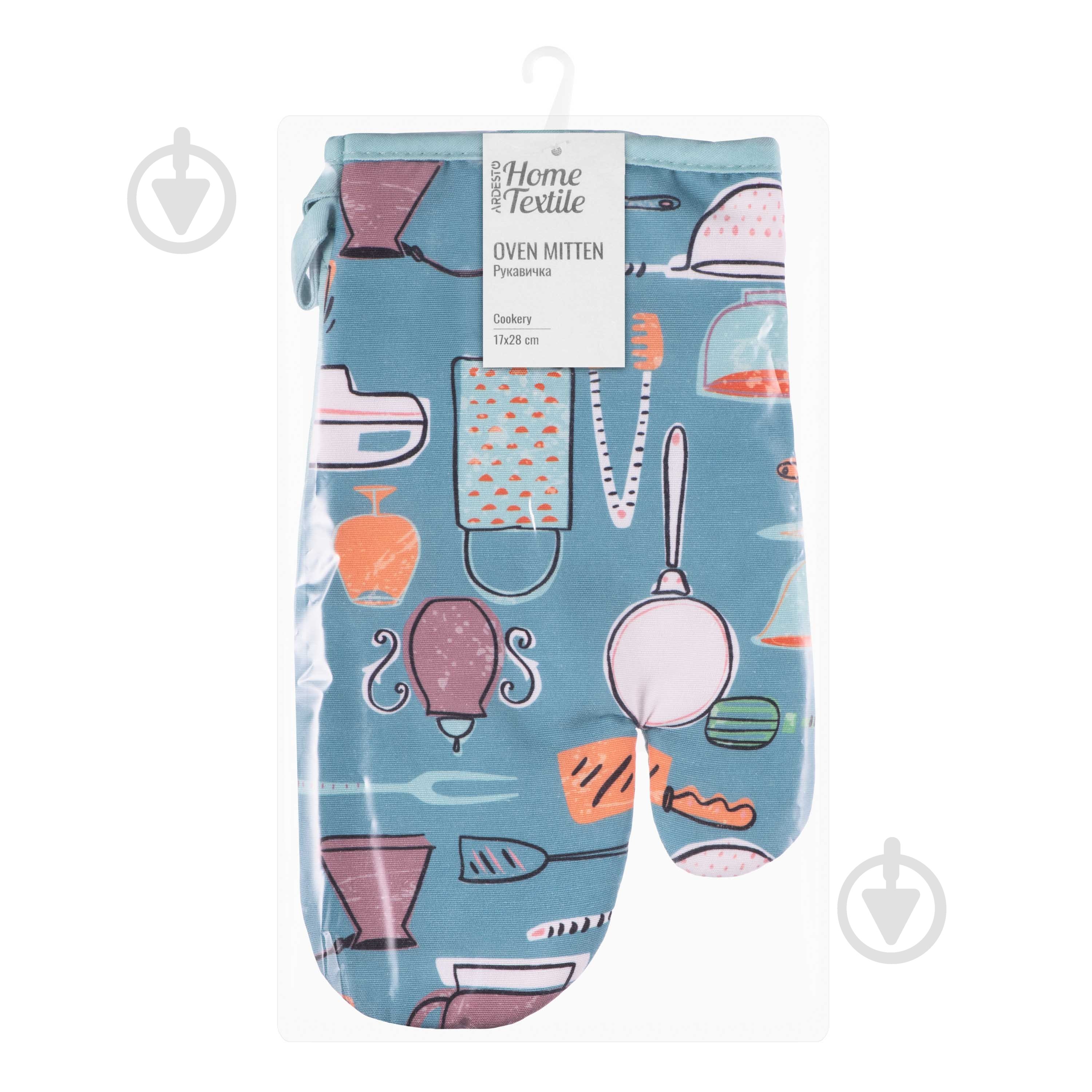 Рукавица Cookery ART05CK 17x28 см голубой Ardesto - фото 6 Рукавица Cookery ART05CK 17x28 см голубой Ardesto - фото 6