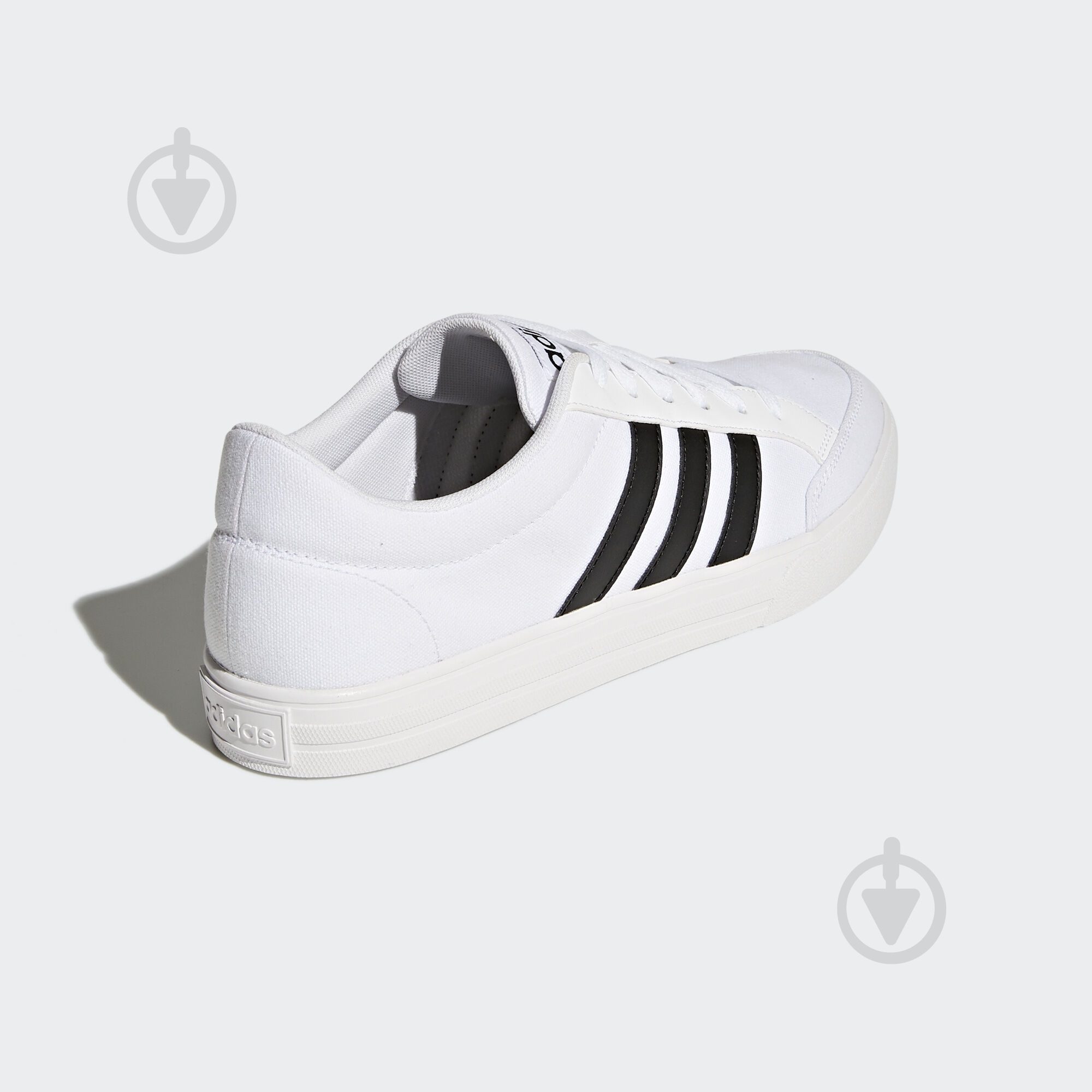 Кросівки чоловічі демісезонні Adidas VS SET AW3889 р.46 білі - фото 5