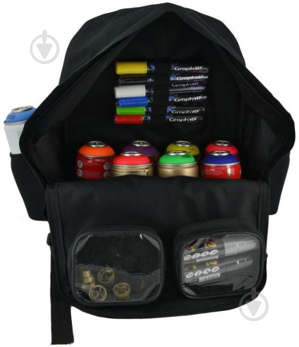 Рюкзак для аэрозолей Graff Stuff GA0917 черный Graph'it - фото 2