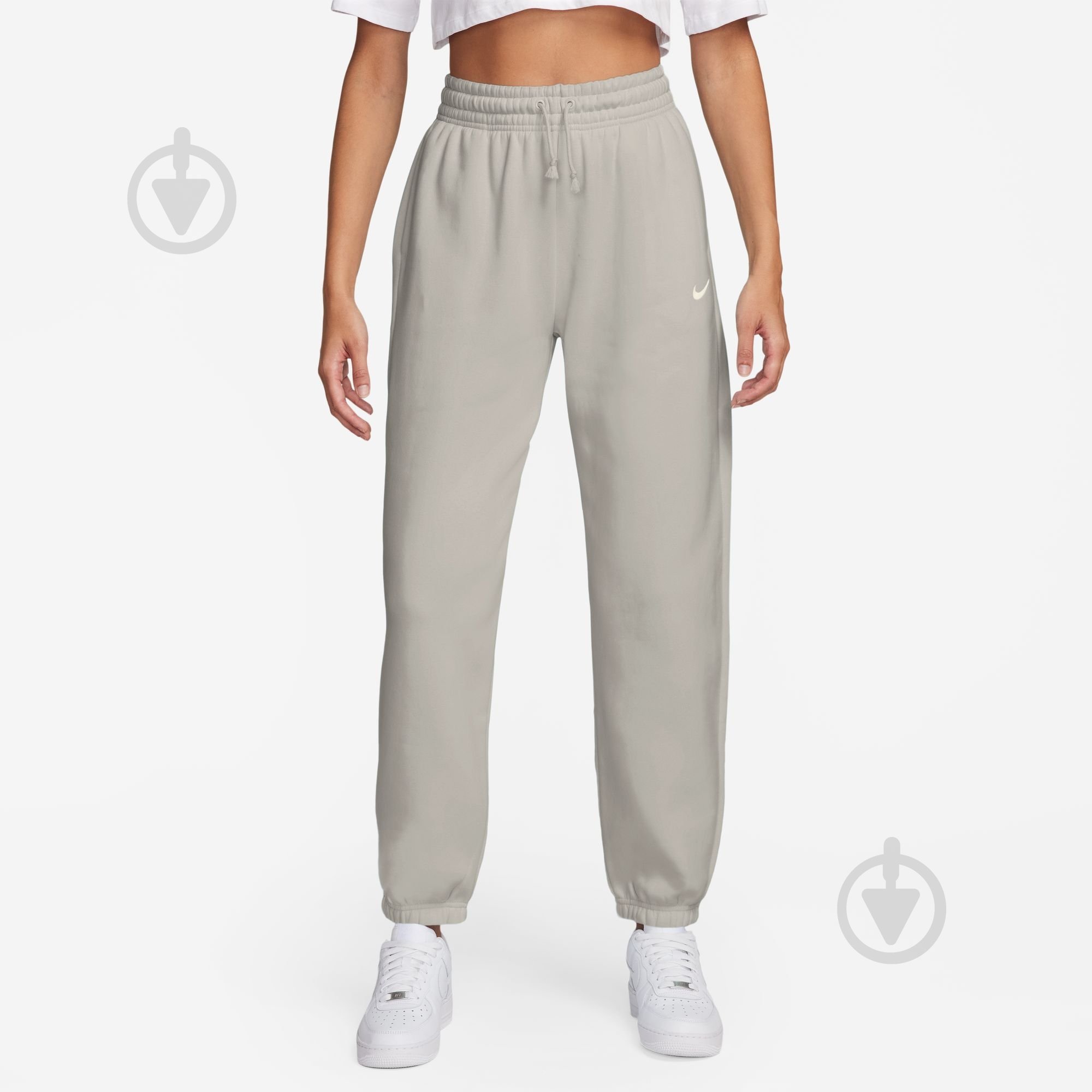 Штани Nike W NSW PHNX FLC HR OS PANT 2 FZ5996-009 р. L бежевий - фото 1 Штани Nike W NSW PHNX FLC HR OS PANT 2 FZ5996-009 р. L бежевий - фото 1