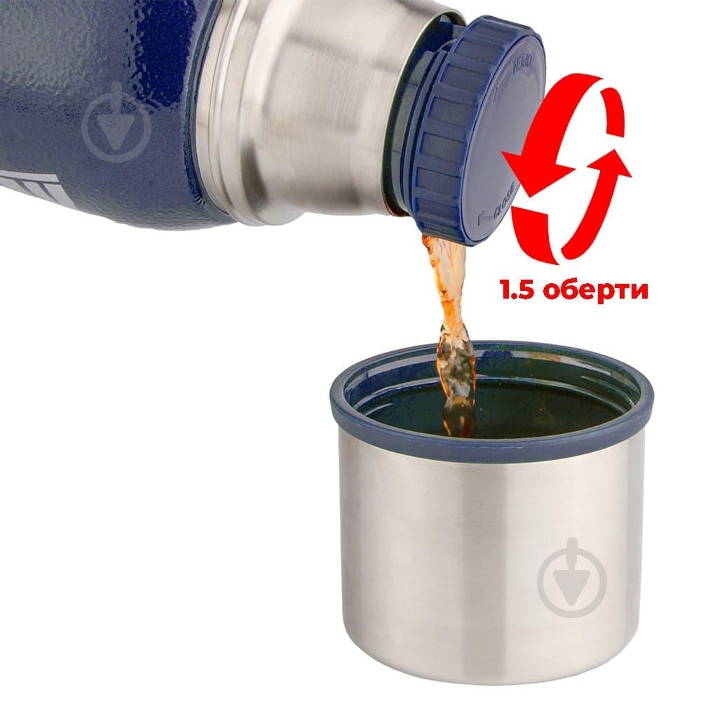 Термос PowerPlay 1000 мл синий 9001 - фото 8