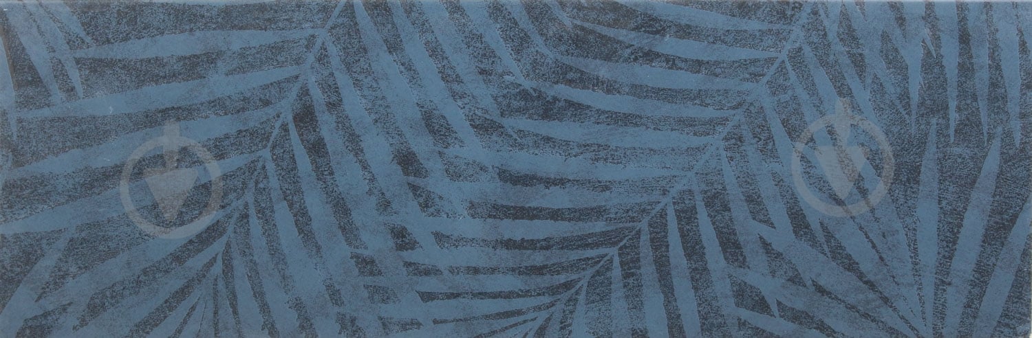Плитка Cersanit Dixie deco dark blue satin 20x60 см - фото 1