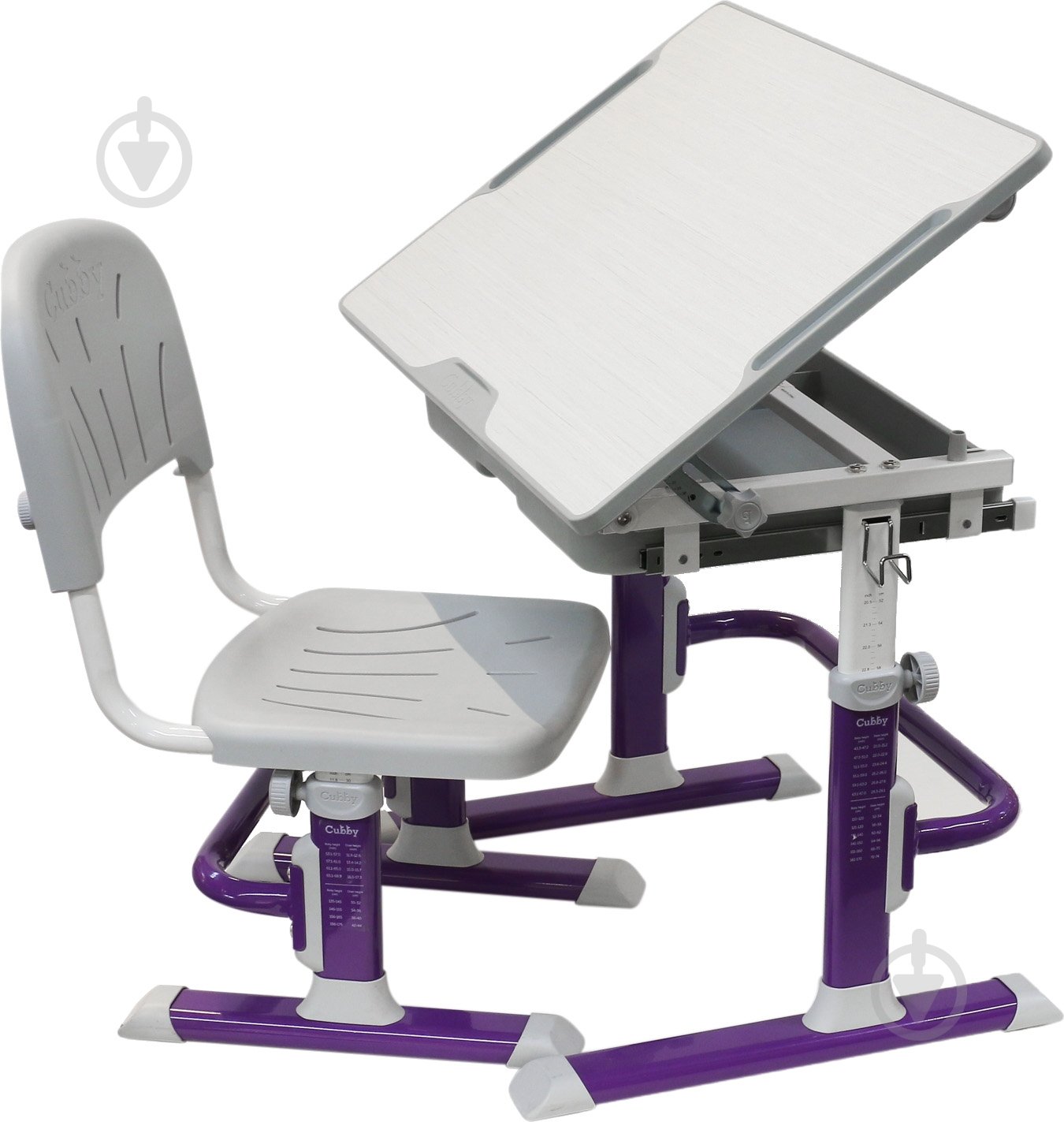 Комплект парта и стул-трансформер Cubby Karo VG - фото 3