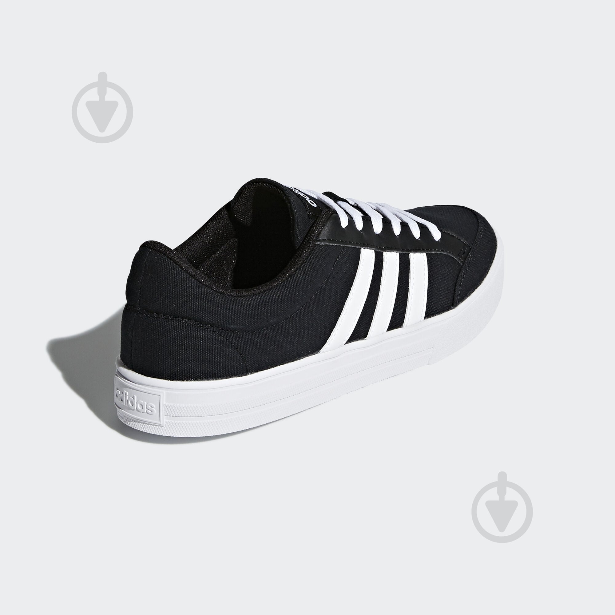 Кросівки чоловічі демісезонні Adidas VS SET AW3890 р.46 чорні - фото 5