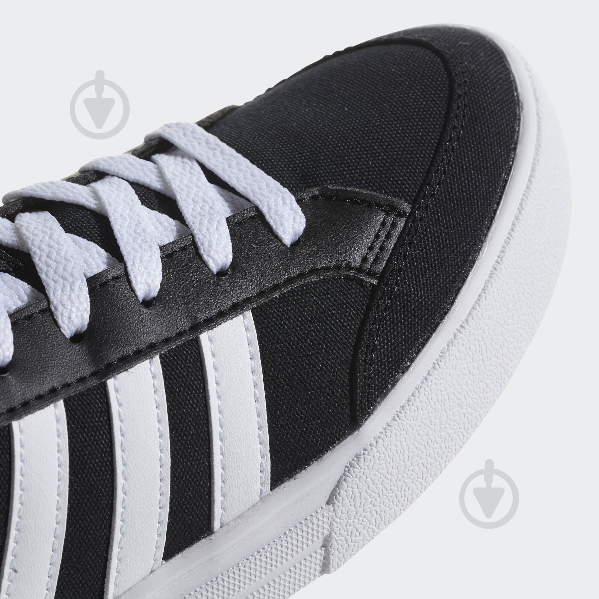Кросівки чоловічі демісезонні Adidas VS SET AW3890 р.46 чорні - фото 8