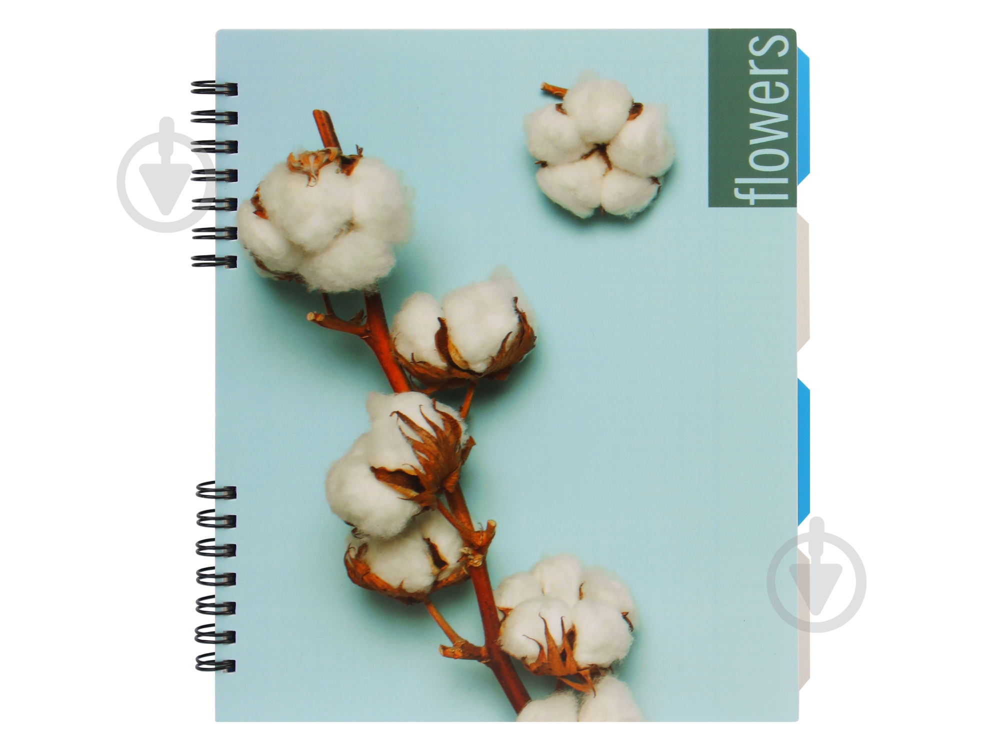 Блокнот Flowers 120 лист. клетка (170Х205) O20356-16 Optima - фото 1 Блокнот Flowers 120 лист. клетка (170Х205) O20356-16 Optima - фото 1