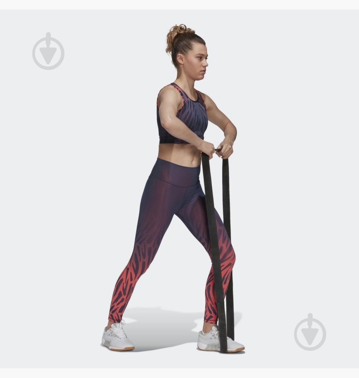 Лосины Adidas HD4445 р.M фиолетовый - фото 3