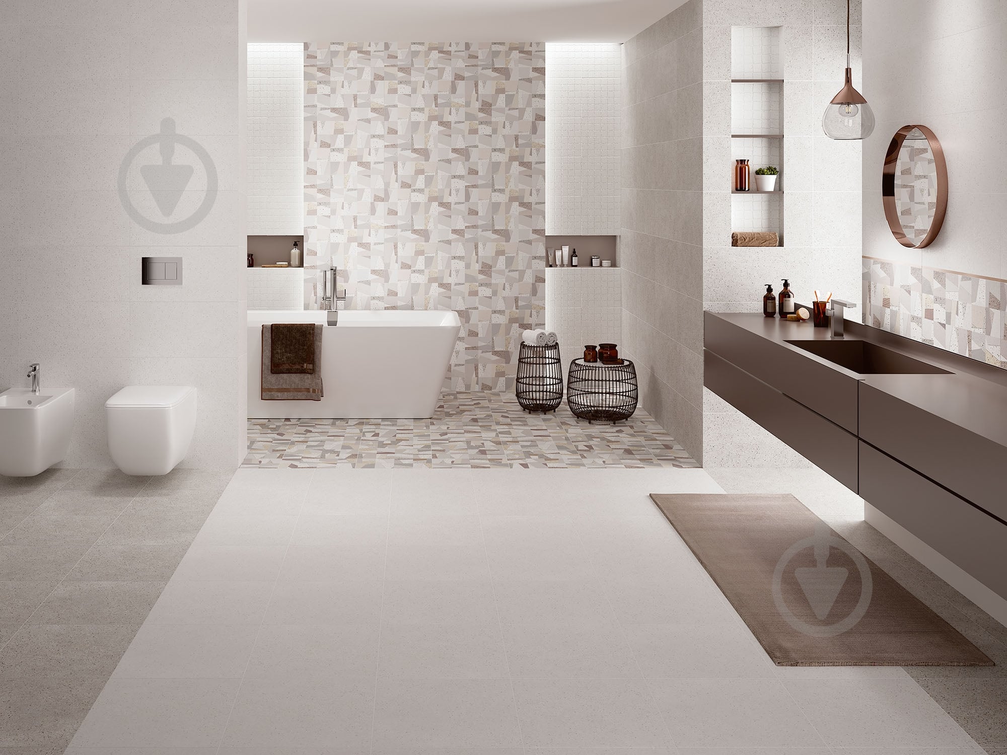 Плитка Cersanit Rovena grey satin 29,7x60 см - фото 5