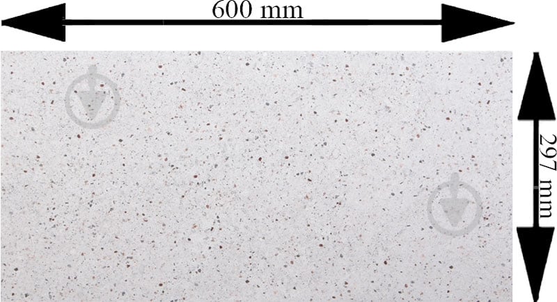 Плитка Cersanit Rovena grey satin 29,7x60 см - фото 4