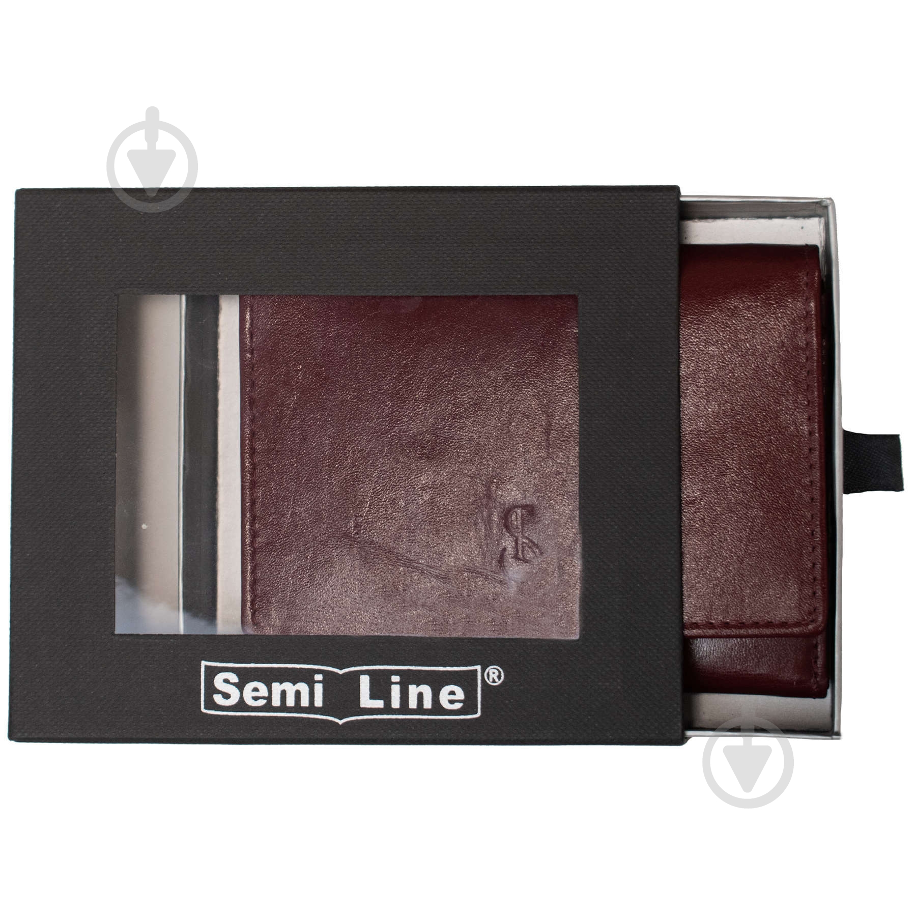 Гаманець жіночий SEMI LINE RFID Dark Red P8263-2 - фото 2