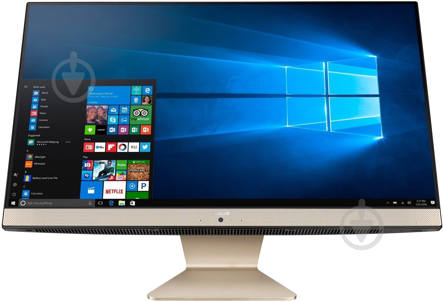 Моноблок Asus V241EAK-BA053M 23,8 (90PT02T2-M06910) black/gold - фото 1