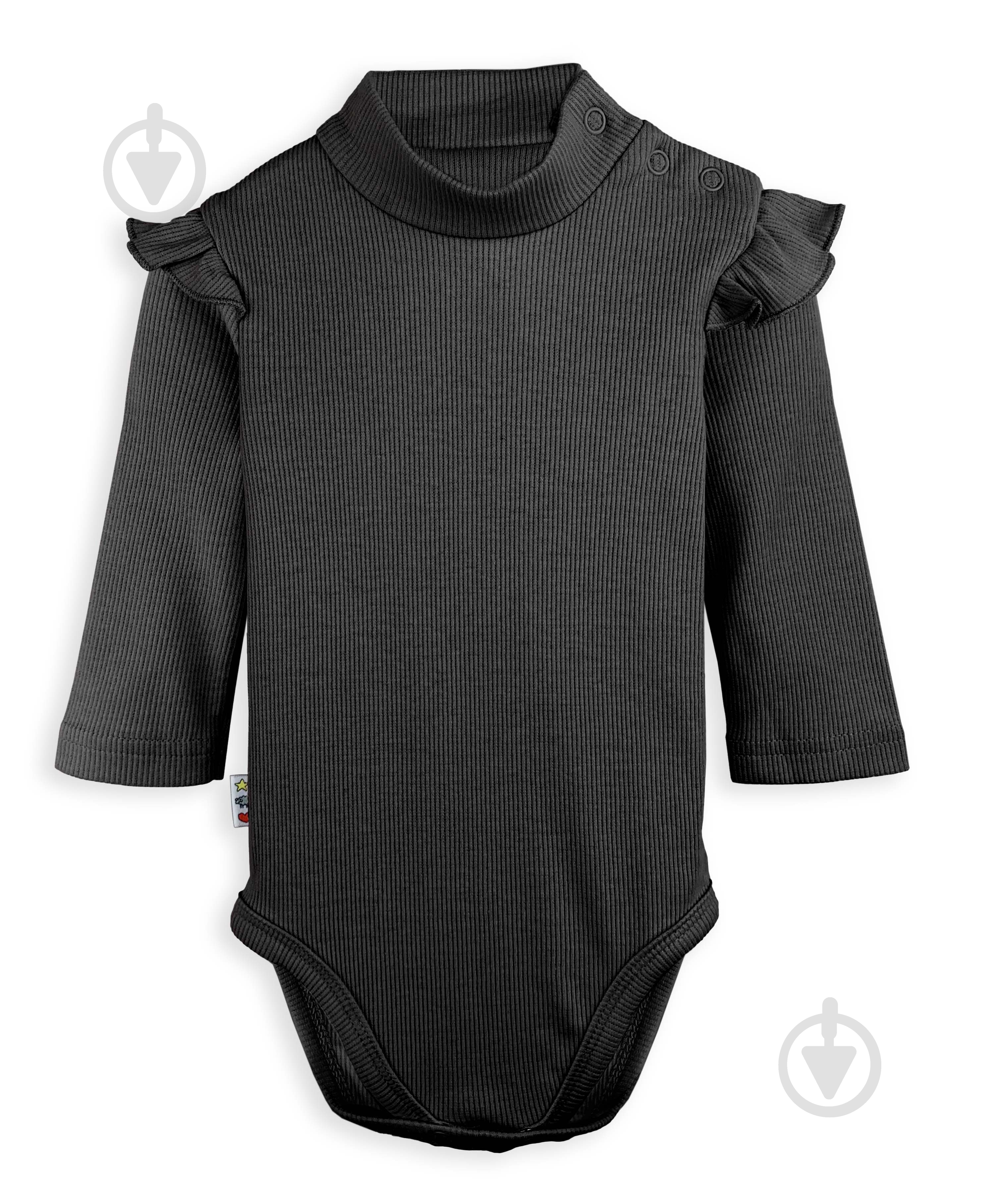Боди-гольф для девочки Софія р.92 черный 431492 - фото 1