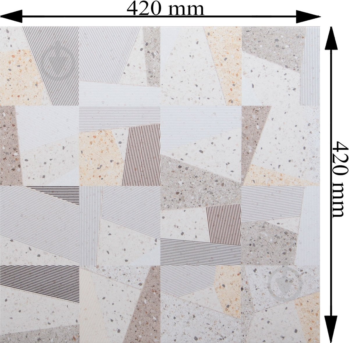 Плитка Cersanit Rovena pattern satin 42х42 см - фото 4