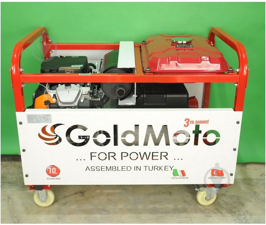 Генератор бензиновий GoldMoto 12,7 кВт / 13,4 кВт 220 В GM17BJG - фото 5