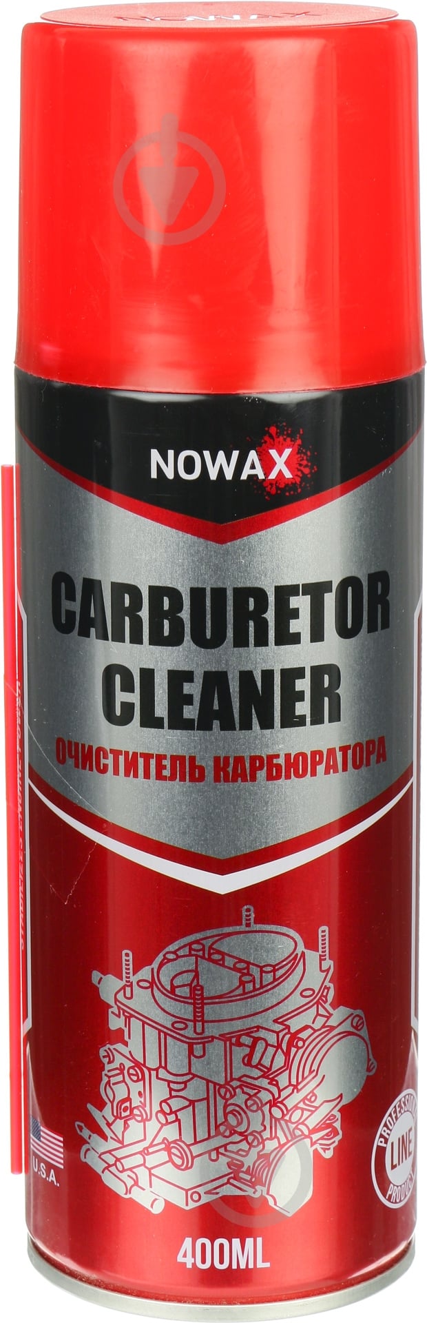 ᐉ Очиститель карбюратора Nowax CARBURETOR CLEANER 400 мл • Купить